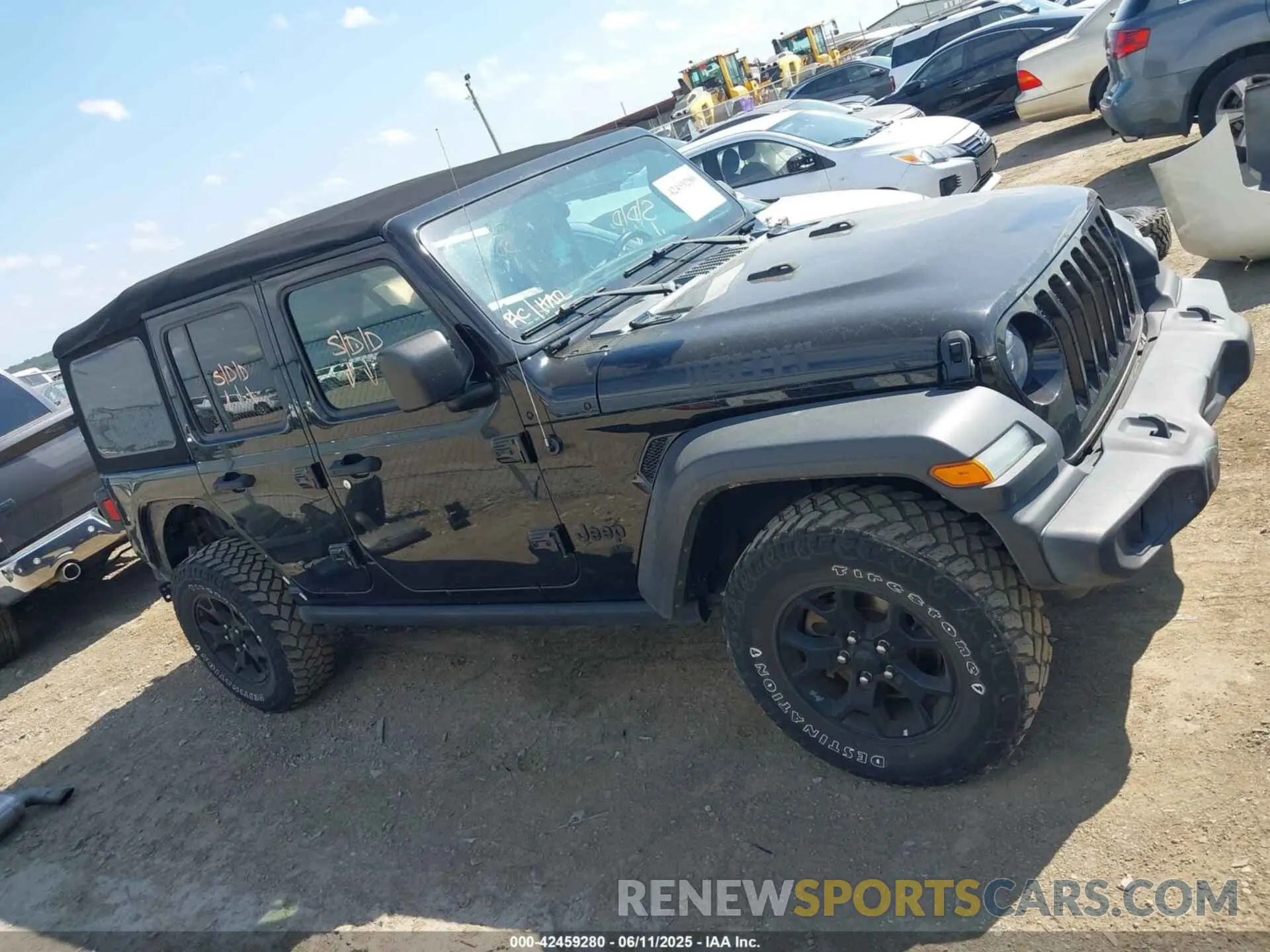 14 Photograph of a damaged car 1C4HJXDN0LW237409 JEEP WRANGLER UNLIMITED 2020