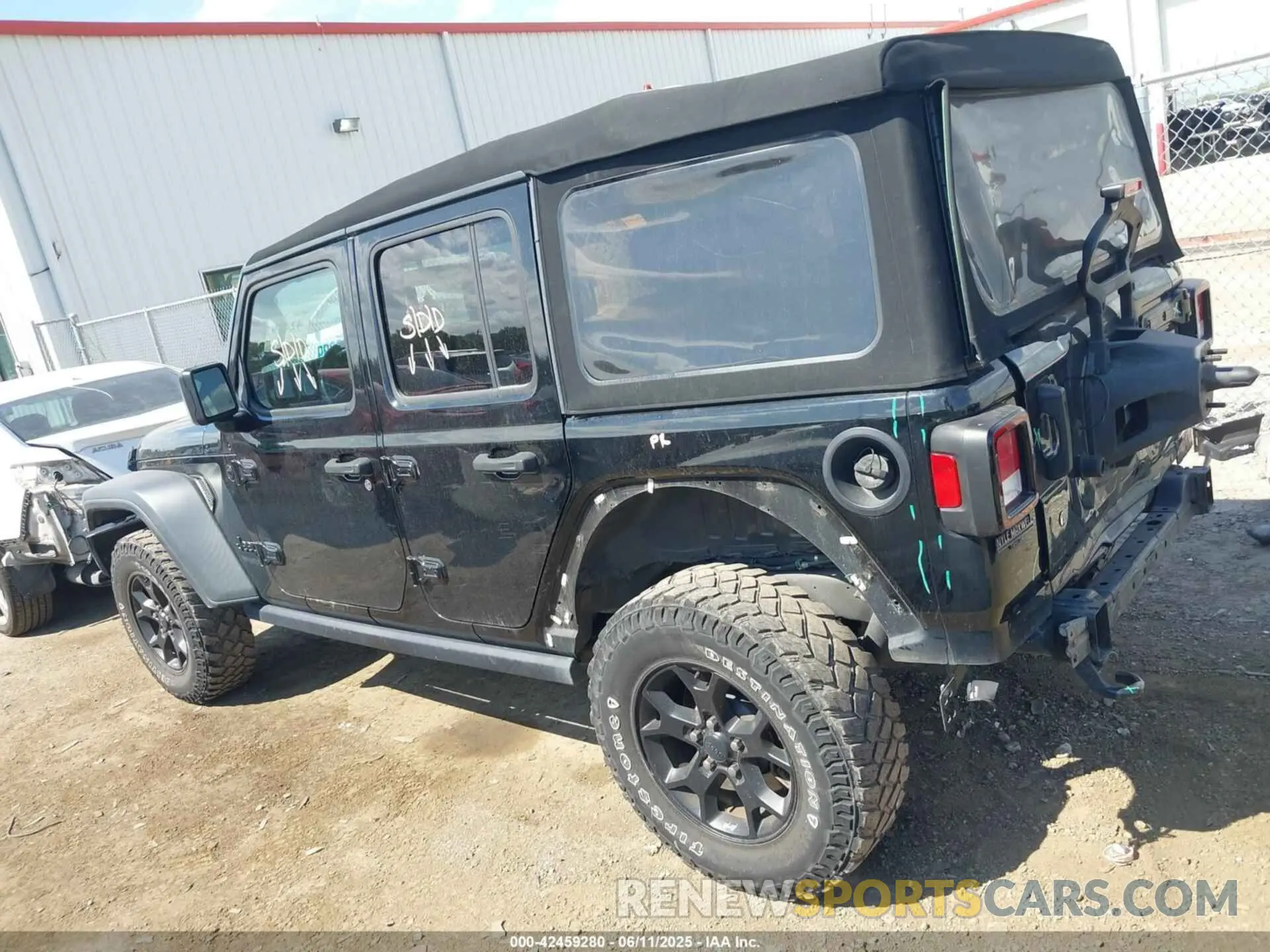 15 Photograph of a damaged car 1C4HJXDN0LW237409 JEEP WRANGLER UNLIMITED 2020