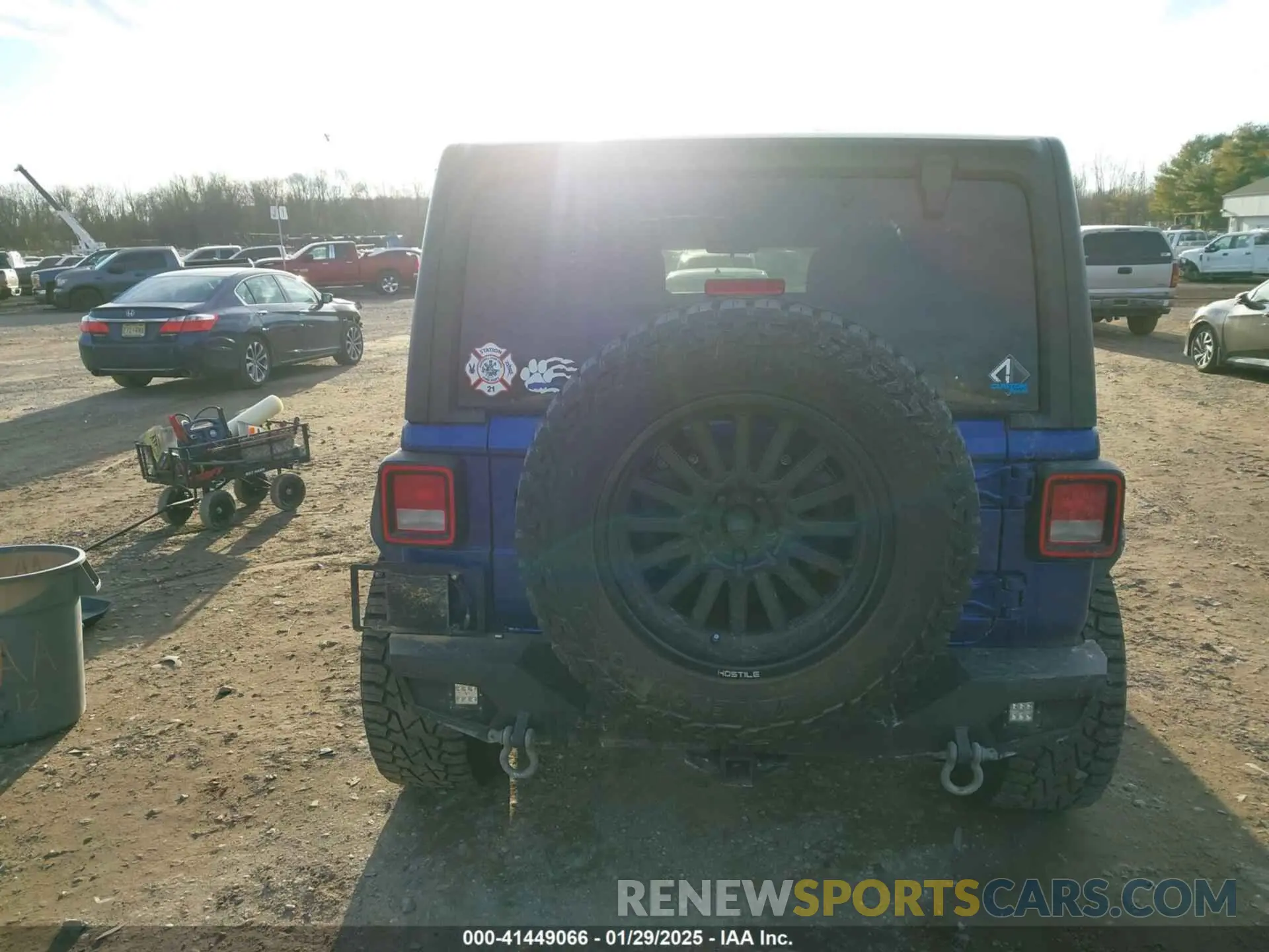 16 Photograph of a damaged car 1C4HJXDN0LW347487 JEEP WRANGLER UNLIMITED 2020