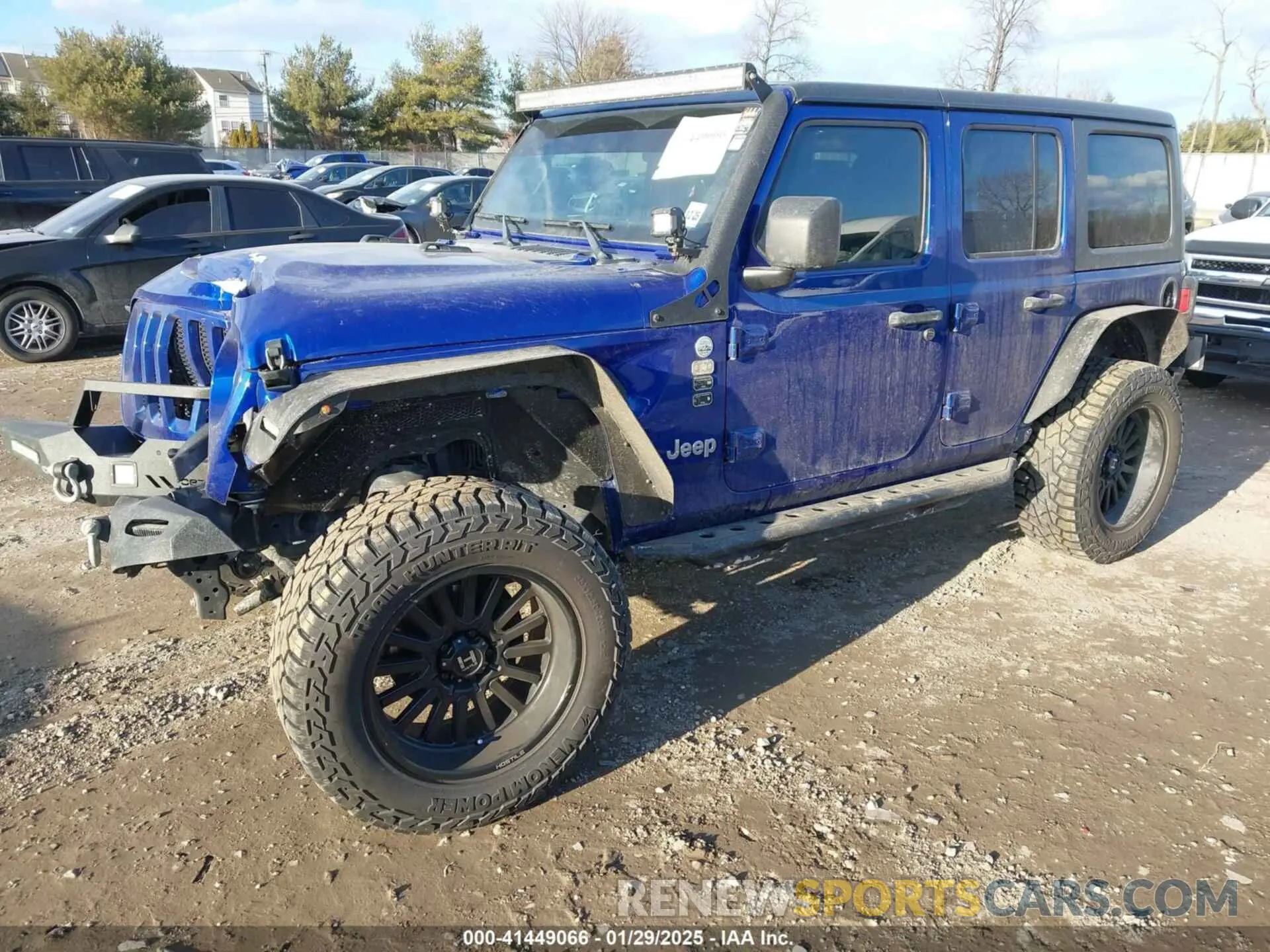 2 Photograph of a damaged car 1C4HJXDN0LW347487 JEEP WRANGLER UNLIMITED 2020