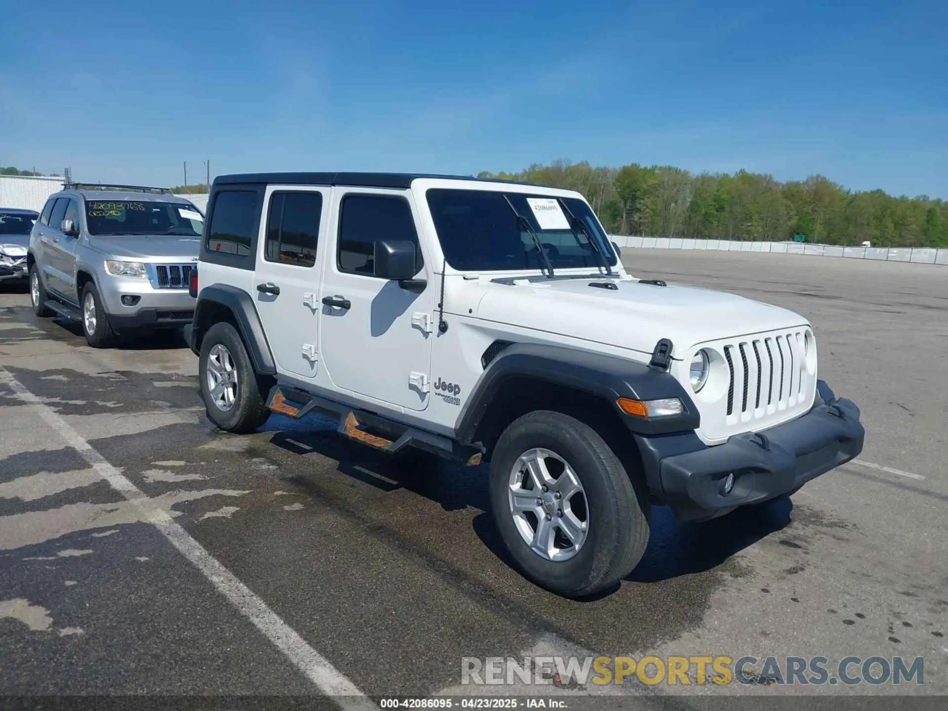 1 Photograph of a damaged car 1C4HJXDN2LW138980 JEEP WRANGLER UNLIMITED 2020