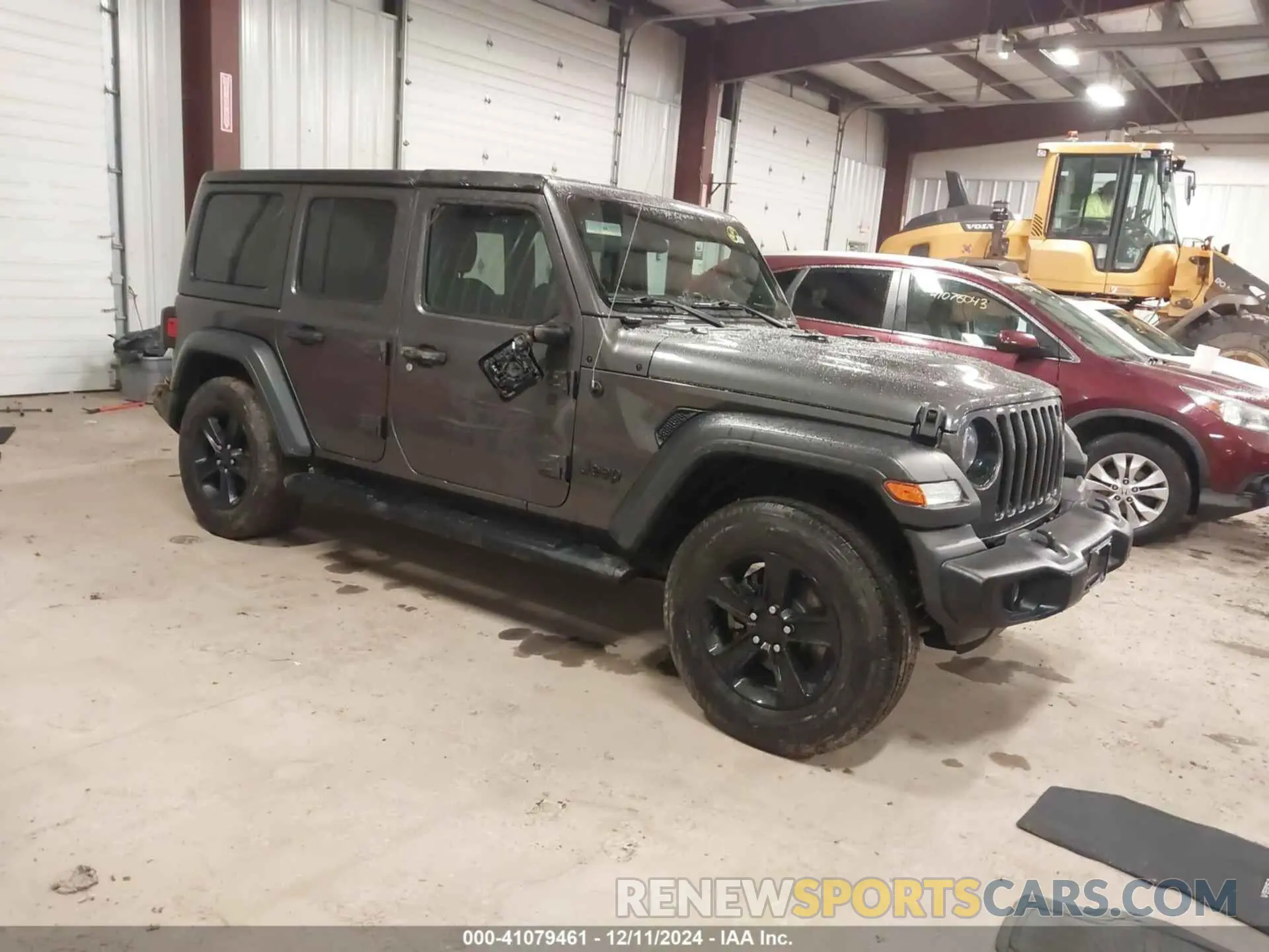 1 Photograph of a damaged car 1C4HJXDN2LW345787 JEEP WRANGLER UNLIMITED 2020