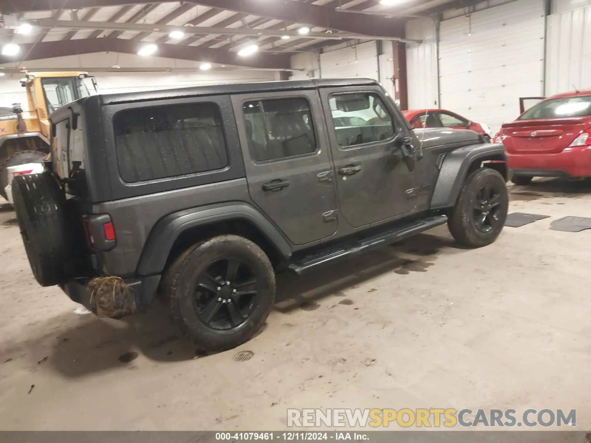 4 Photograph of a damaged car 1C4HJXDN2LW345787 JEEP WRANGLER UNLIMITED 2020