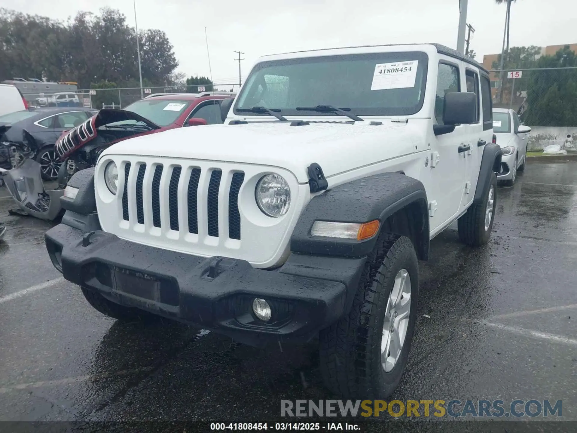 2 Photograph of a damaged car 1C4HJXDN3LW114753 JEEP WRANGLER UNLIMITED 2020