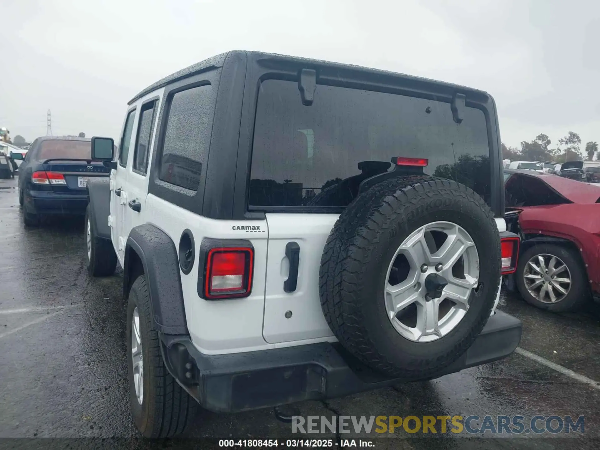 3 Photograph of a damaged car 1C4HJXDN3LW114753 JEEP WRANGLER UNLIMITED 2020