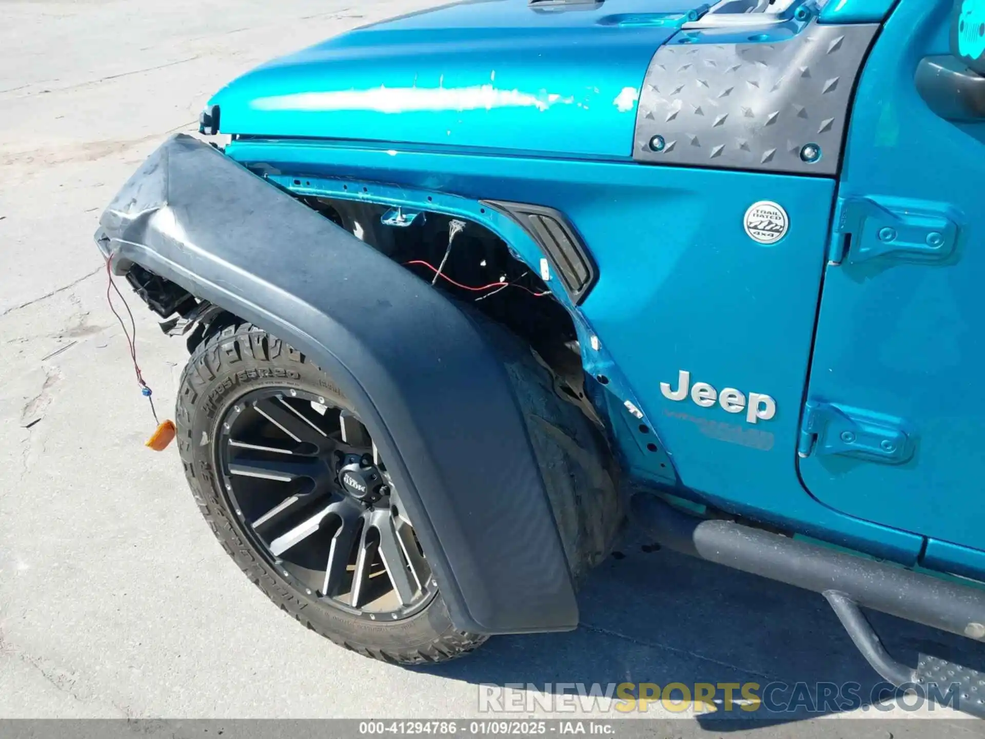 6 Photograph of a damaged car 1C4HJXDN4LW223822 JEEP WRANGLER UNLIMITED 2020