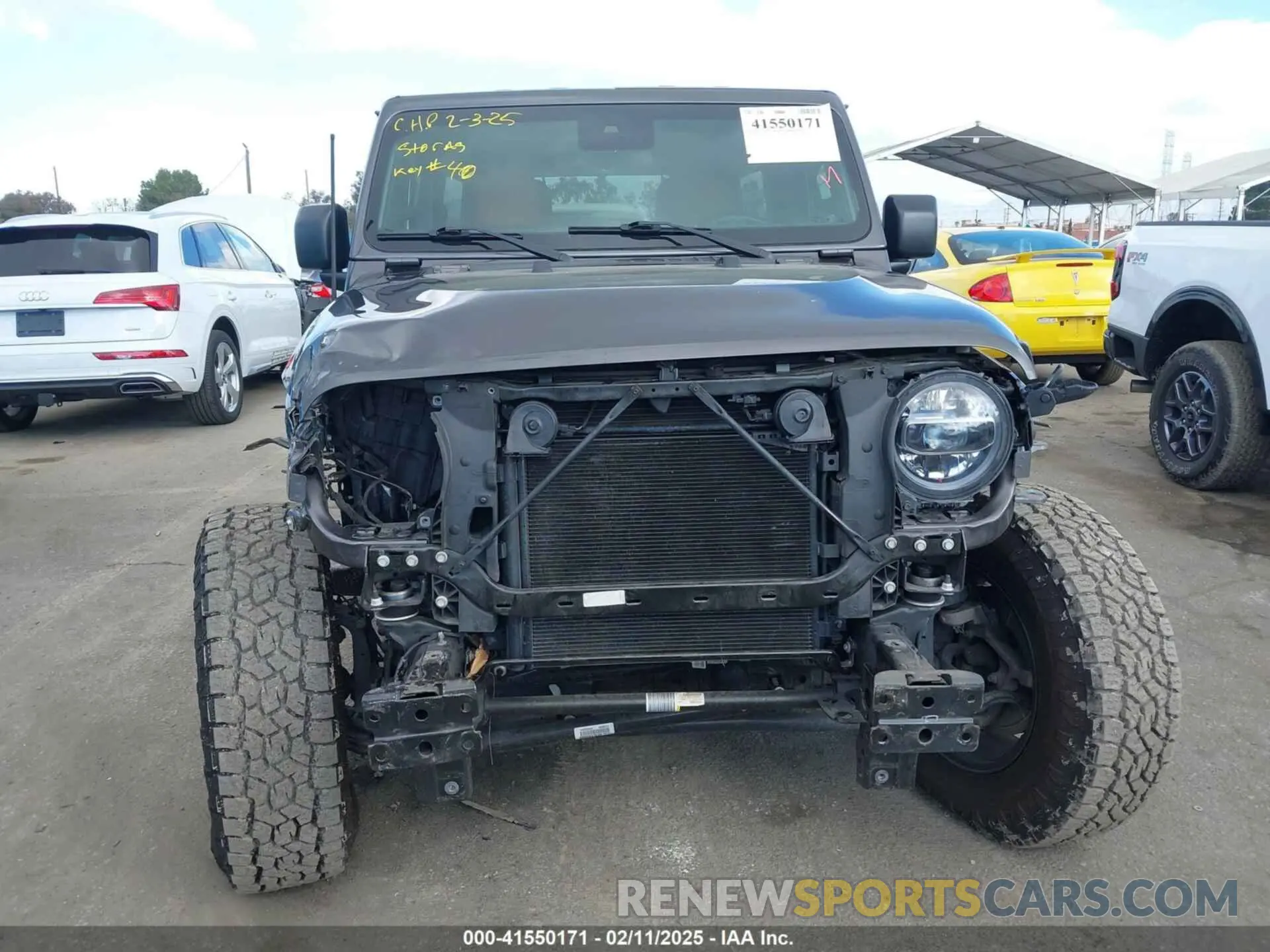 13 Photograph of a damaged car 1C4HJXDN4LW345855 JEEP WRANGLER UNLIMITED 2020