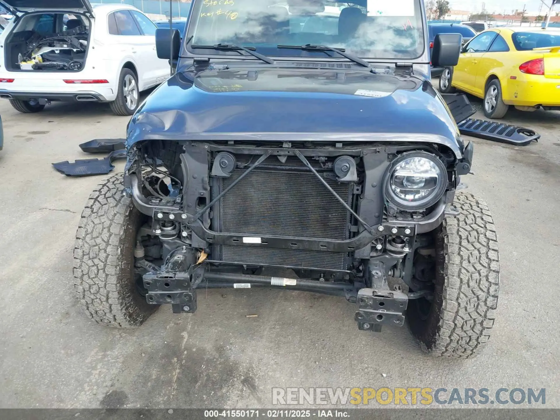 6 Photograph of a damaged car 1C4HJXDN4LW345855 JEEP WRANGLER UNLIMITED 2020