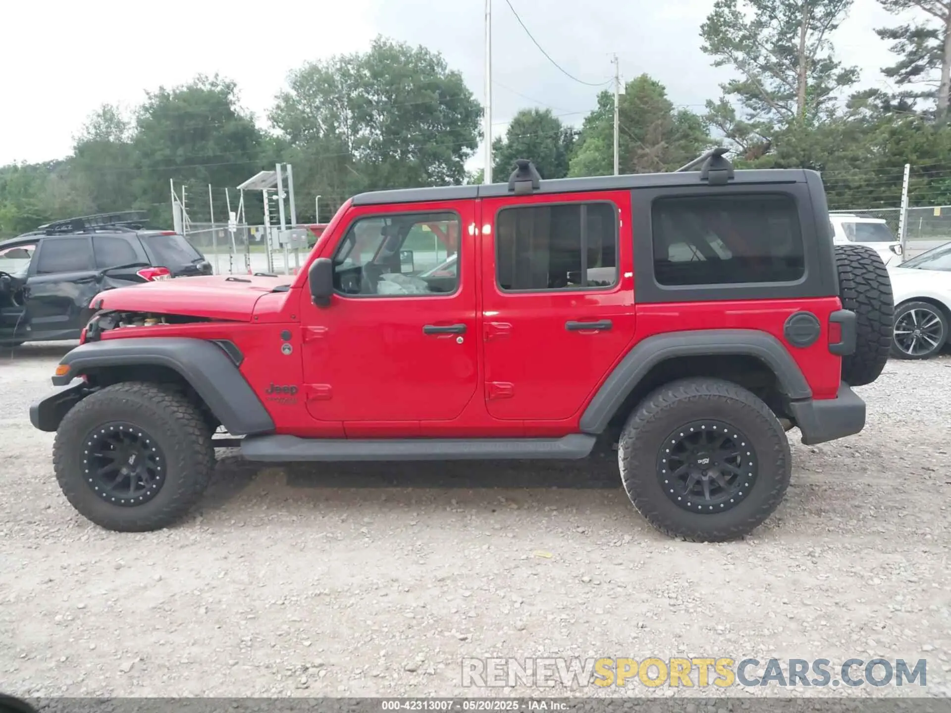 14 Photograph of a damaged car 1C4HJXDN5LW160410 JEEP WRANGLER UNLIMITED 2020