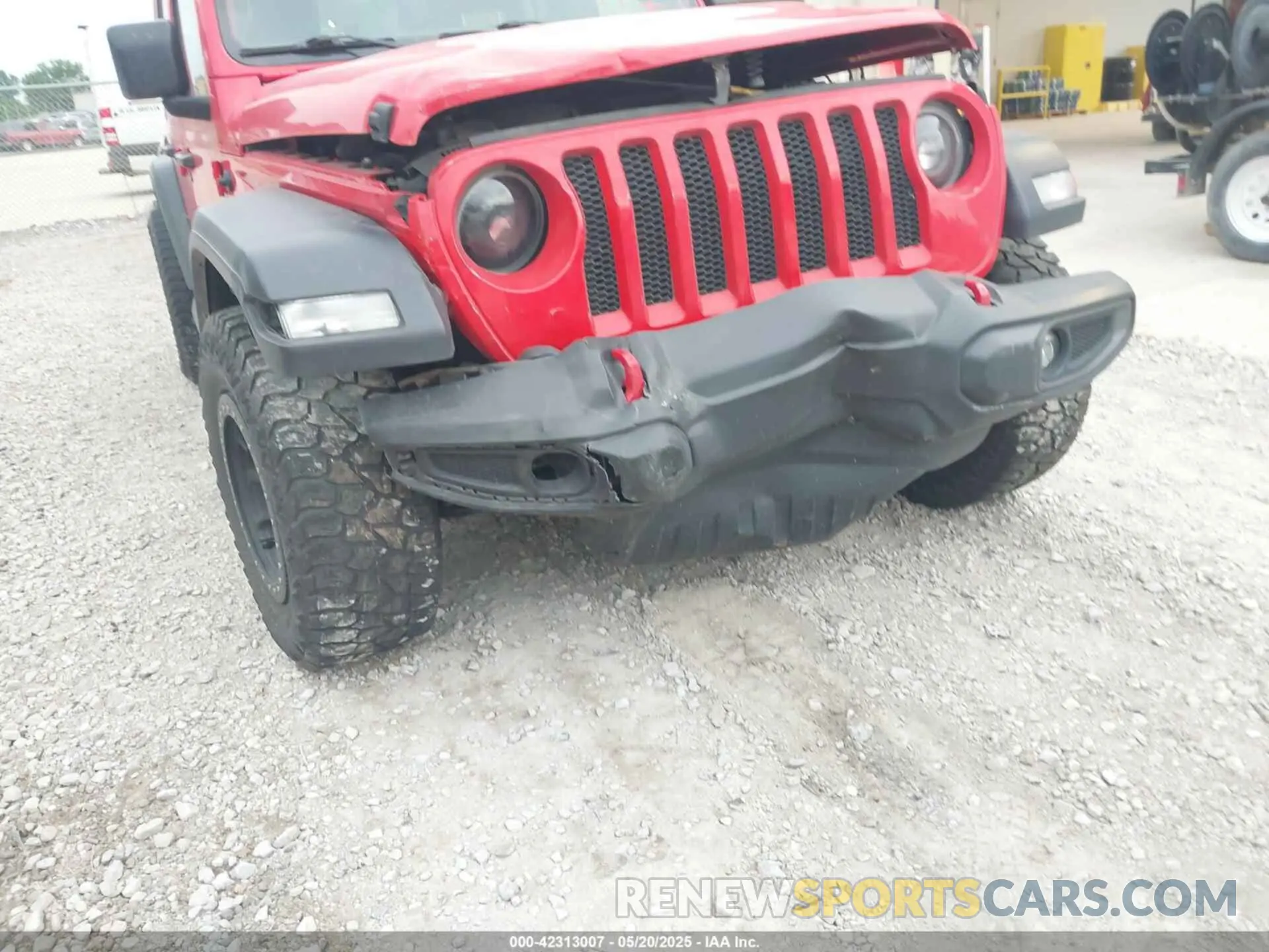 6 Photograph of a damaged car 1C4HJXDN5LW160410 JEEP WRANGLER UNLIMITED 2020