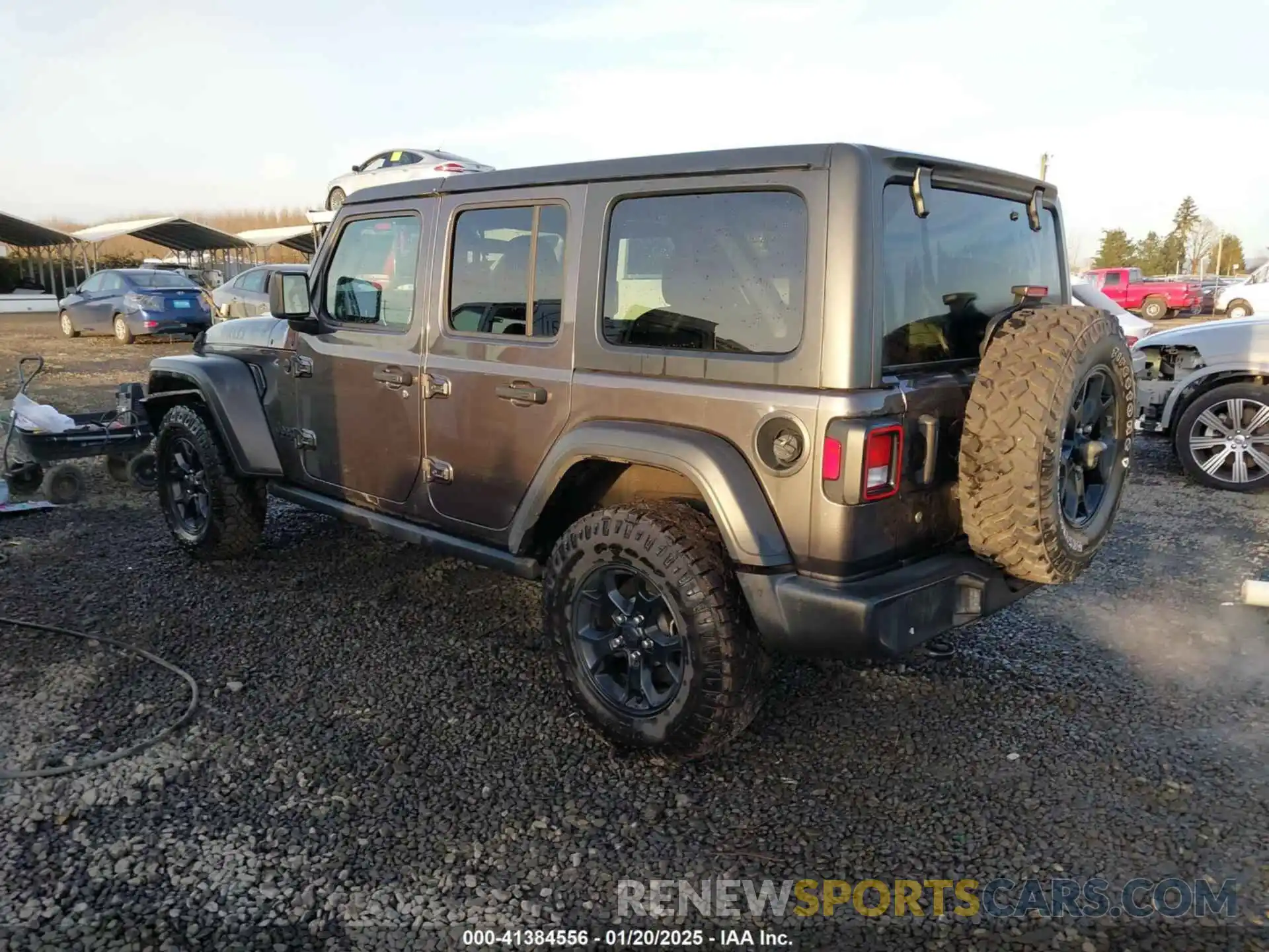 3 Photograph of a damaged car 1C4HJXDN6LW159346 JEEP WRANGLER UNLIMITED 2020