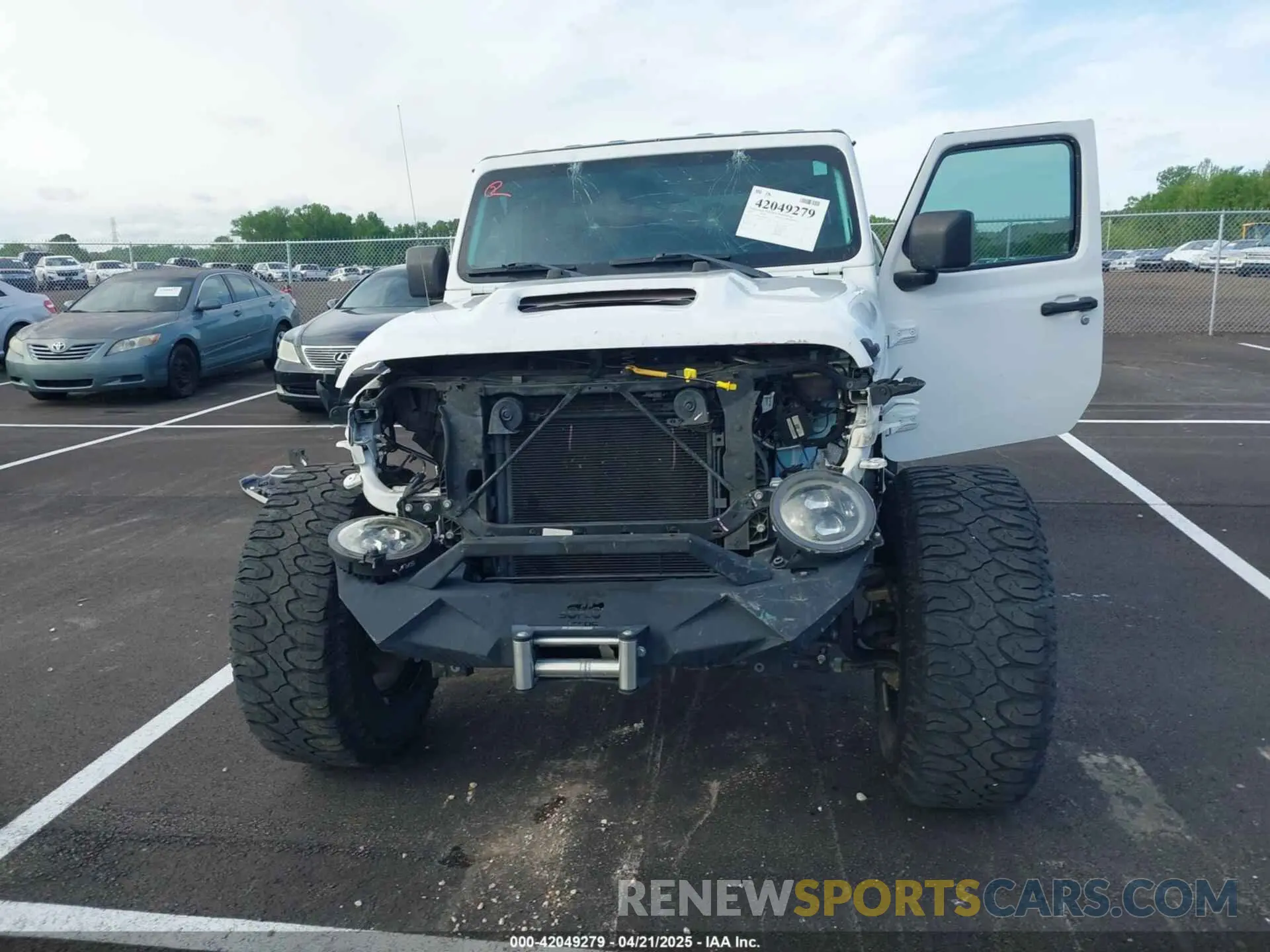 6 Photograph of a damaged car 1C4HJXDN6LW198065 JEEP WRANGLER UNLIMITED 2020