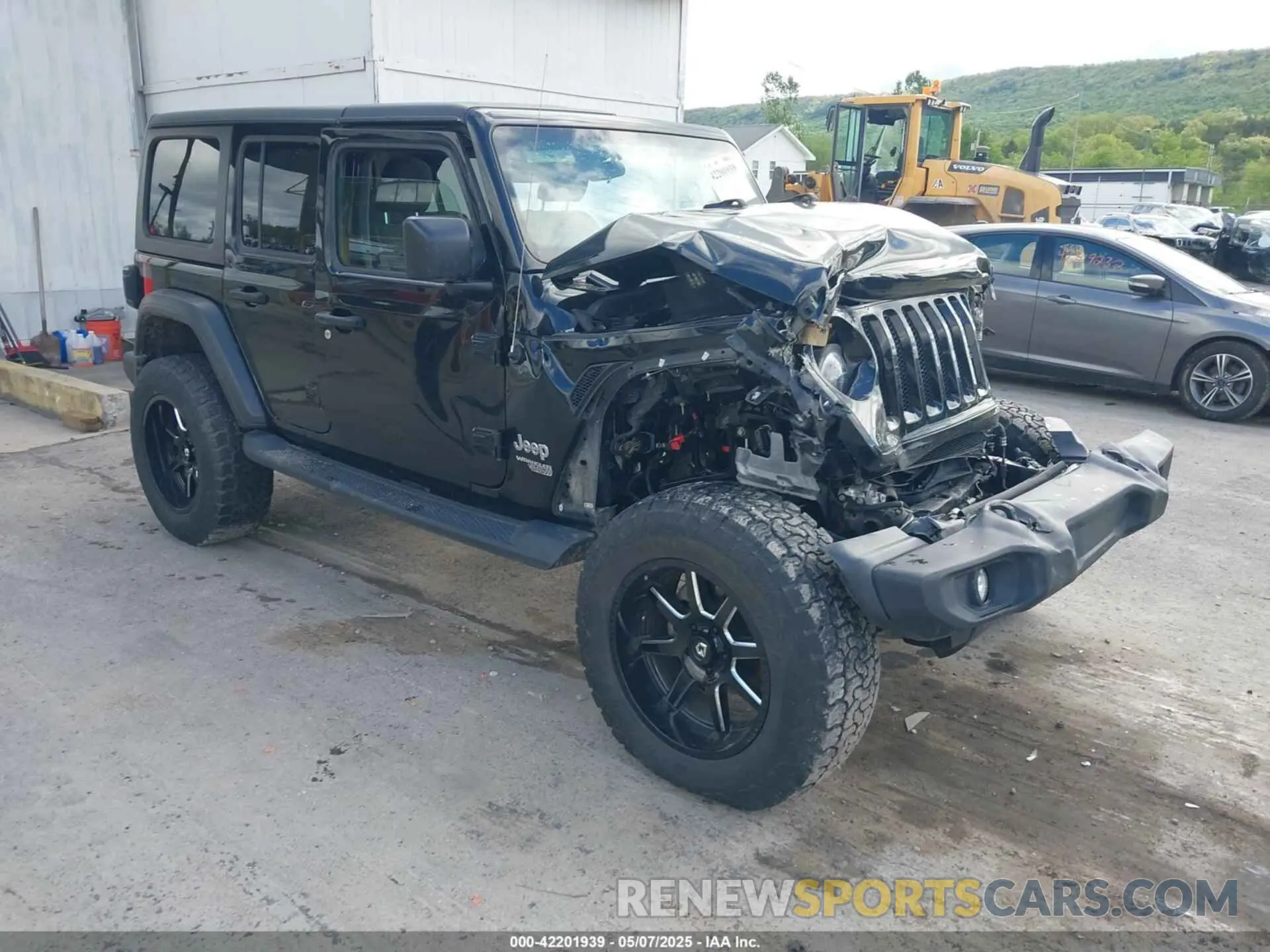 1 Photograph of a damaged car 1C4HJXDN6LW204513 JEEP WRANGLER UNLIMITED 2020