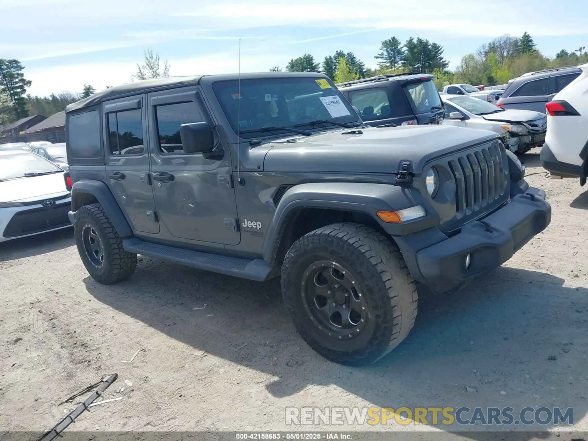 13 Photograph of a damaged car 1C4HJXDN7LW120040 JEEP WRANGLER UNLIMITED 2020
