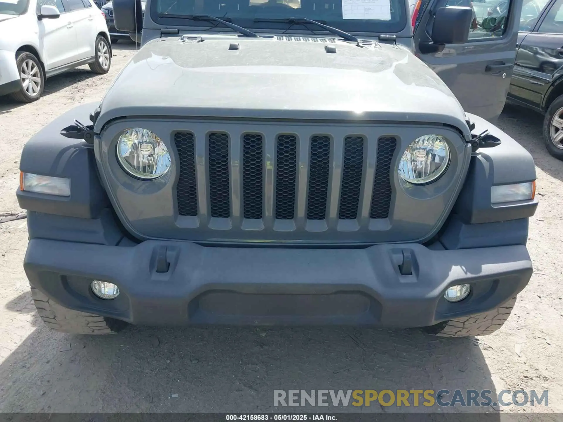 6 Photograph of a damaged car 1C4HJXDN7LW120040 JEEP WRANGLER UNLIMITED 2020