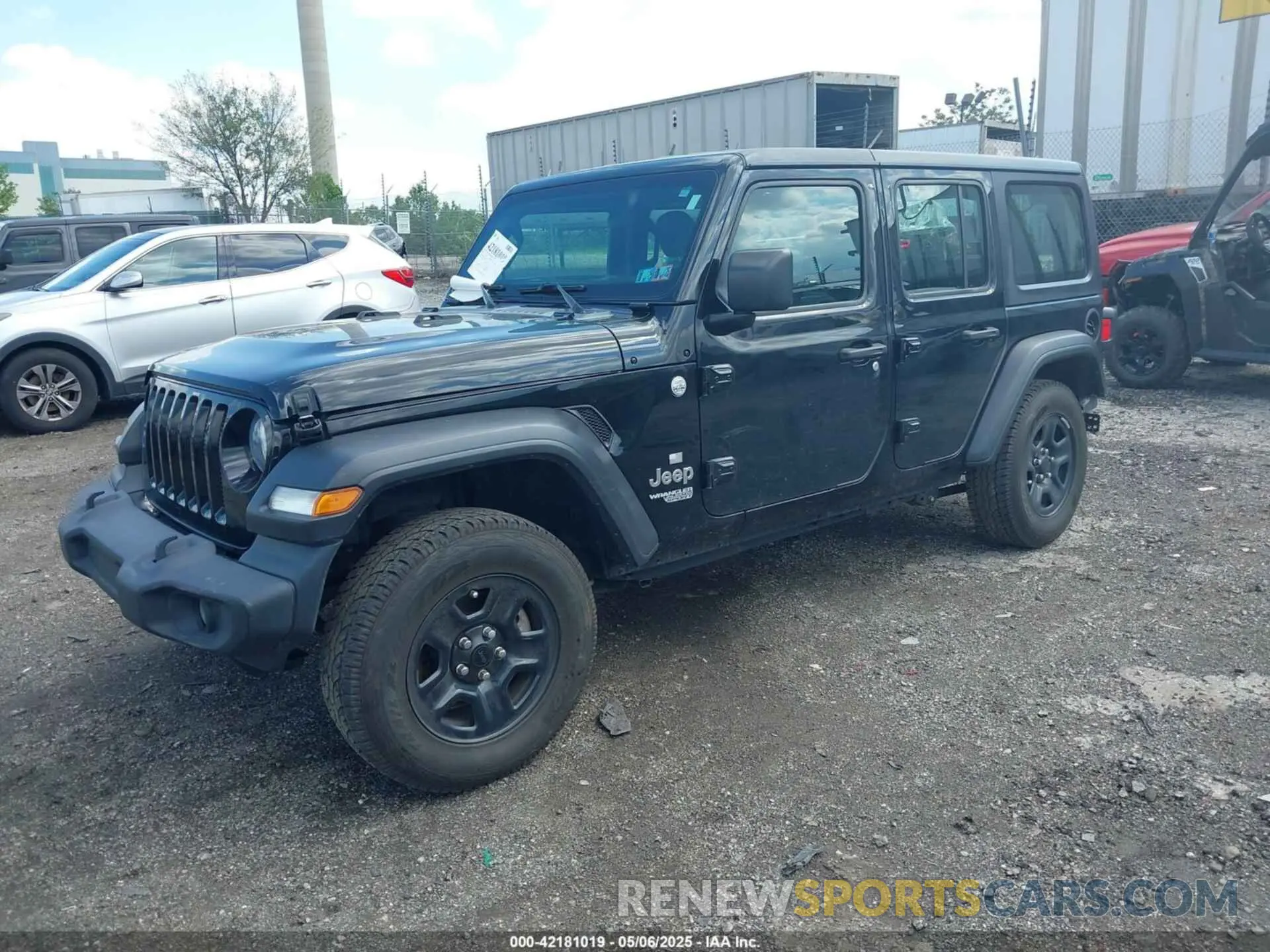2 Photograph of a damaged car 1C4HJXDN7LW130390 JEEP WRANGLER UNLIMITED 2020