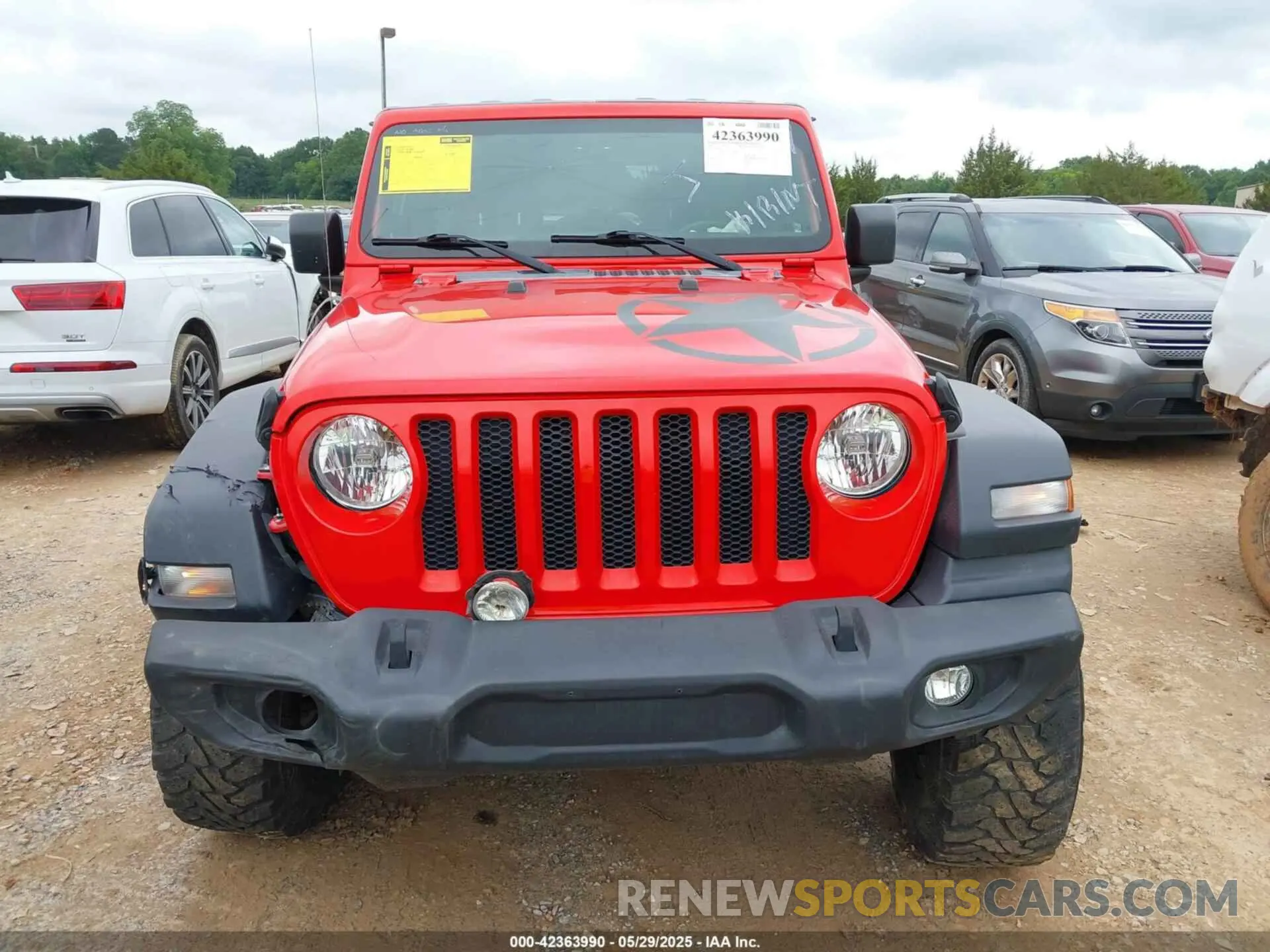 12 Photograph of a damaged car 1C4HJXDN7LW281357 JEEP WRANGLER UNLIMITED 2020