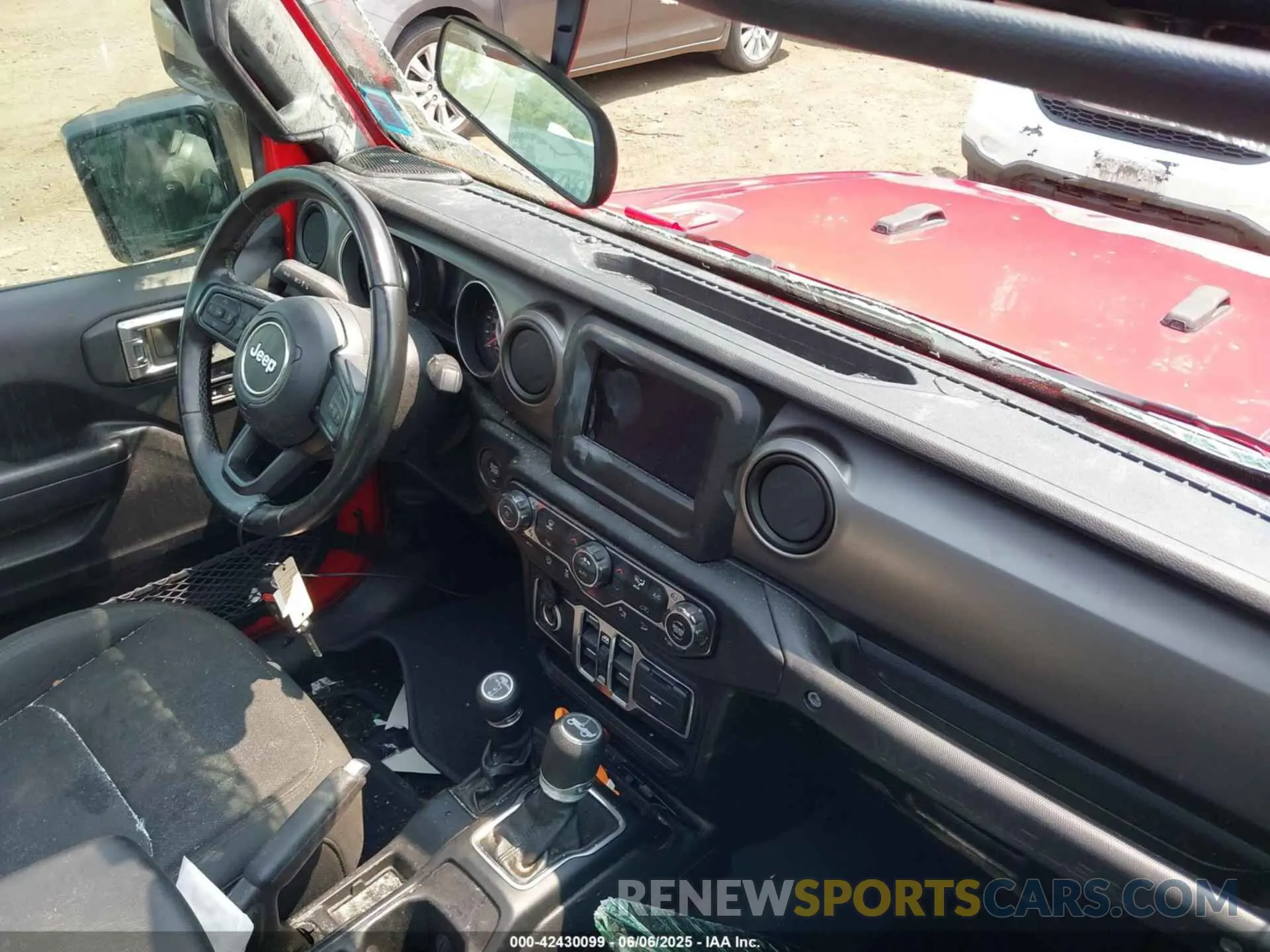 5 Photograph of a damaged car 1C4HJXDN8LW122928 JEEP WRANGLER UNLIMITED 2020