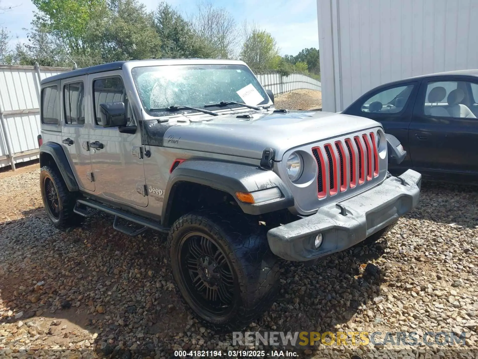1 Photograph of a damaged car 1C4HJXDN8LW127059 JEEP WRANGLER UNLIMITED 2020