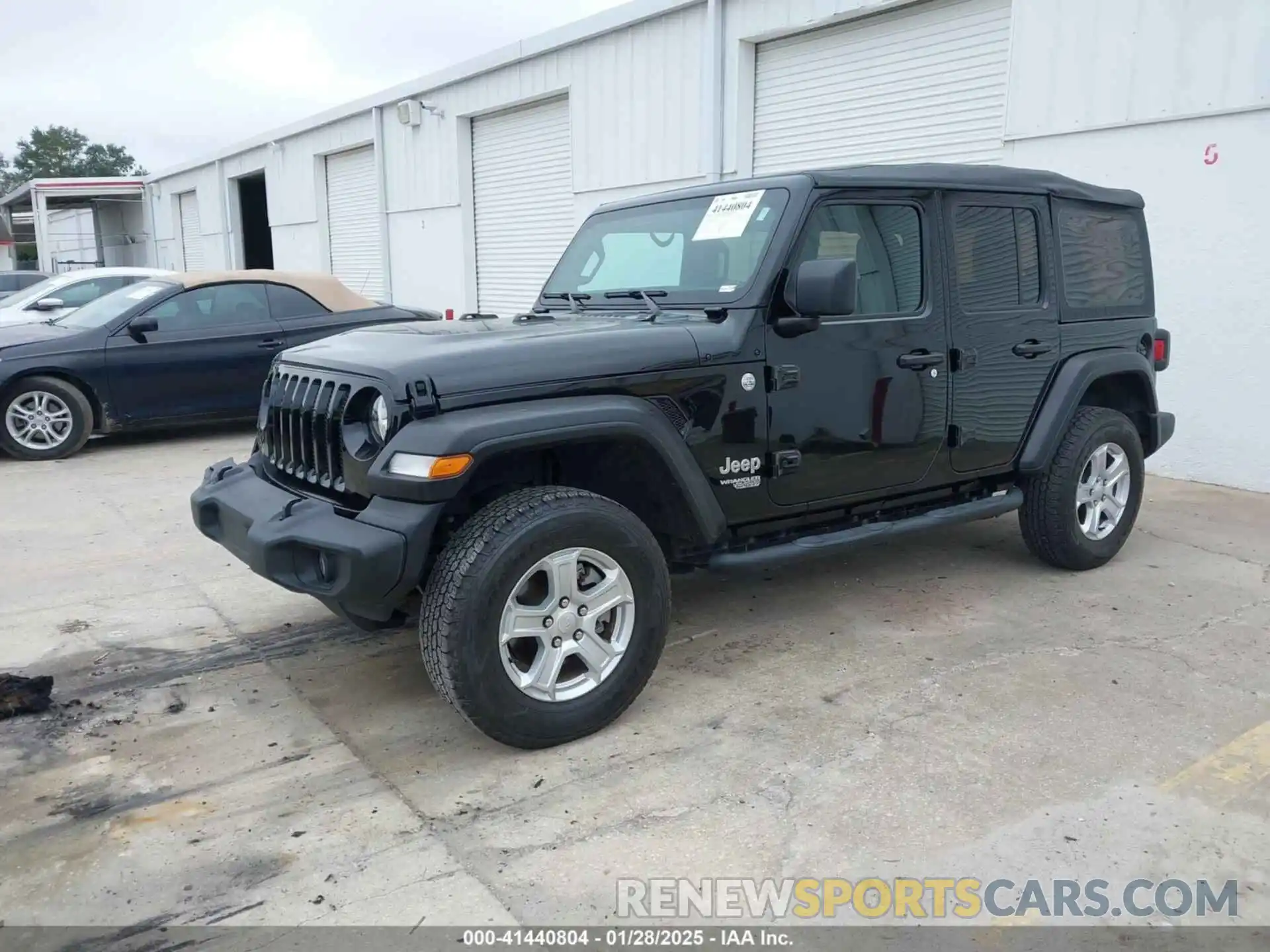 2 Photograph of a damaged car 1C4HJXDN8LW166119 JEEP WRANGLER UNLIMITED 2020