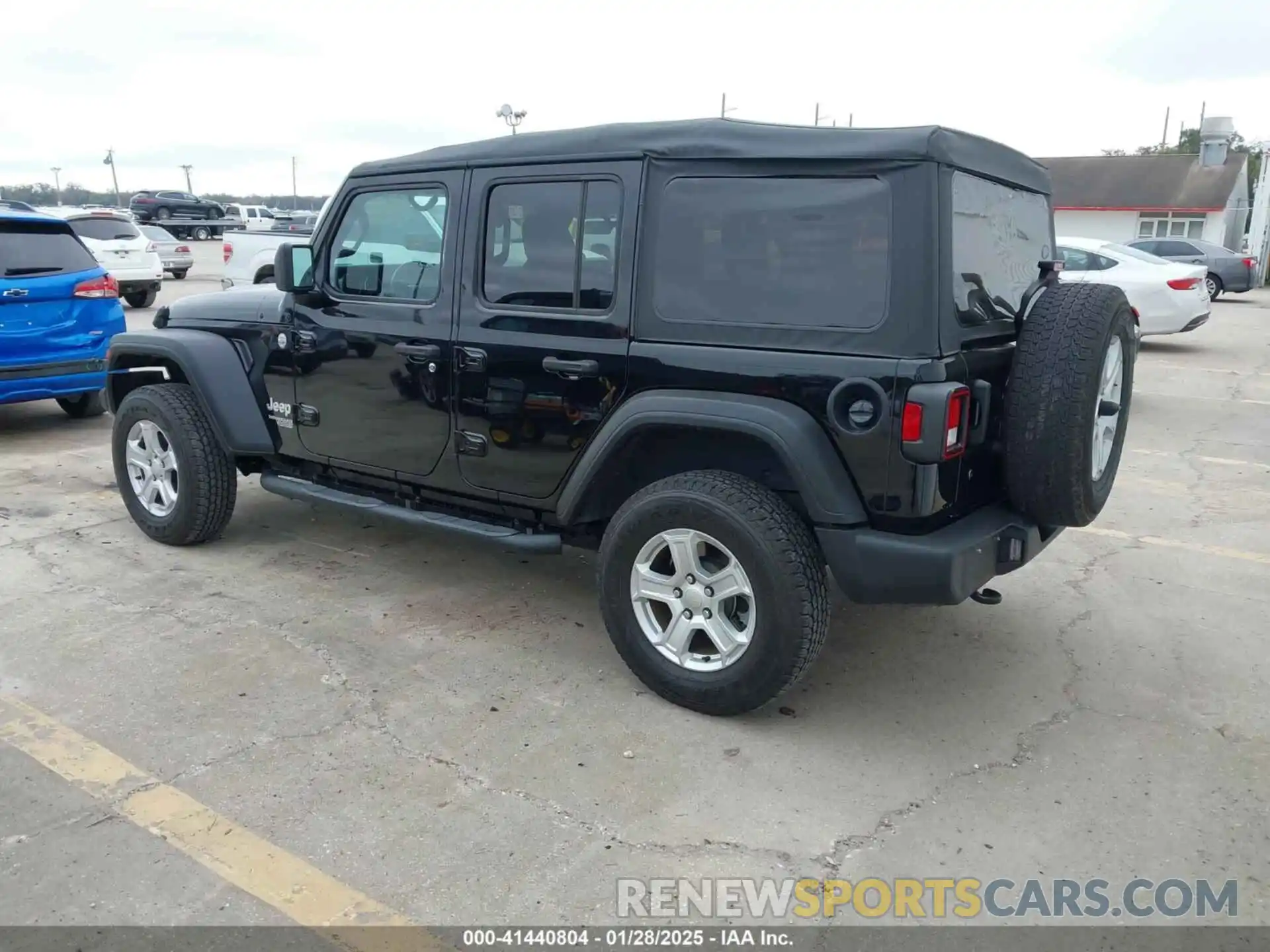 3 Photograph of a damaged car 1C4HJXDN8LW166119 JEEP WRANGLER UNLIMITED 2020