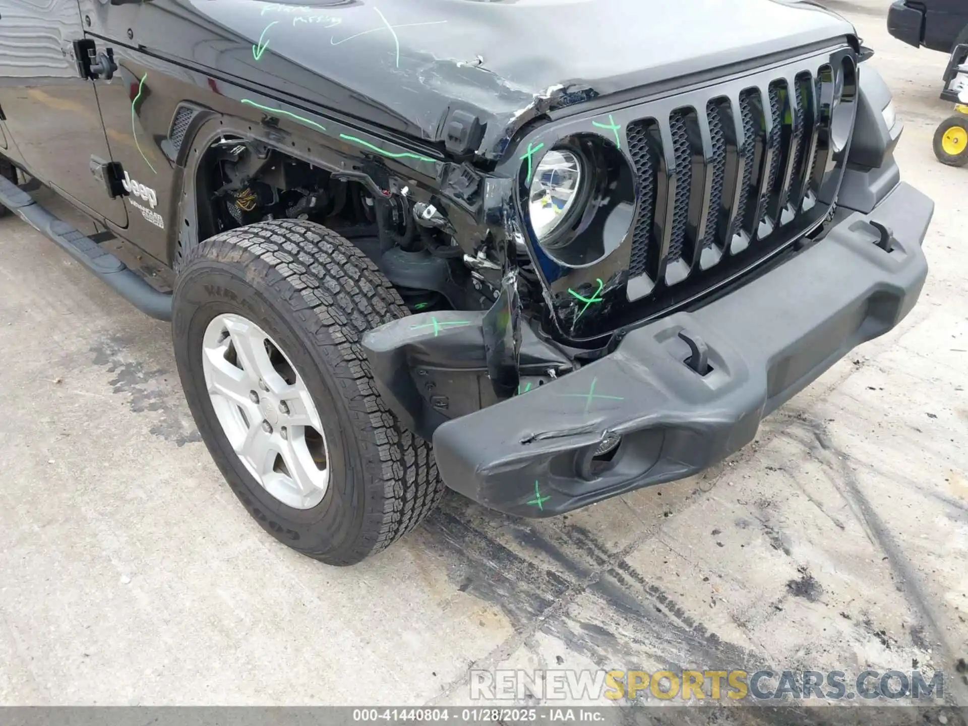 6 Photograph of a damaged car 1C4HJXDN8LW166119 JEEP WRANGLER UNLIMITED 2020