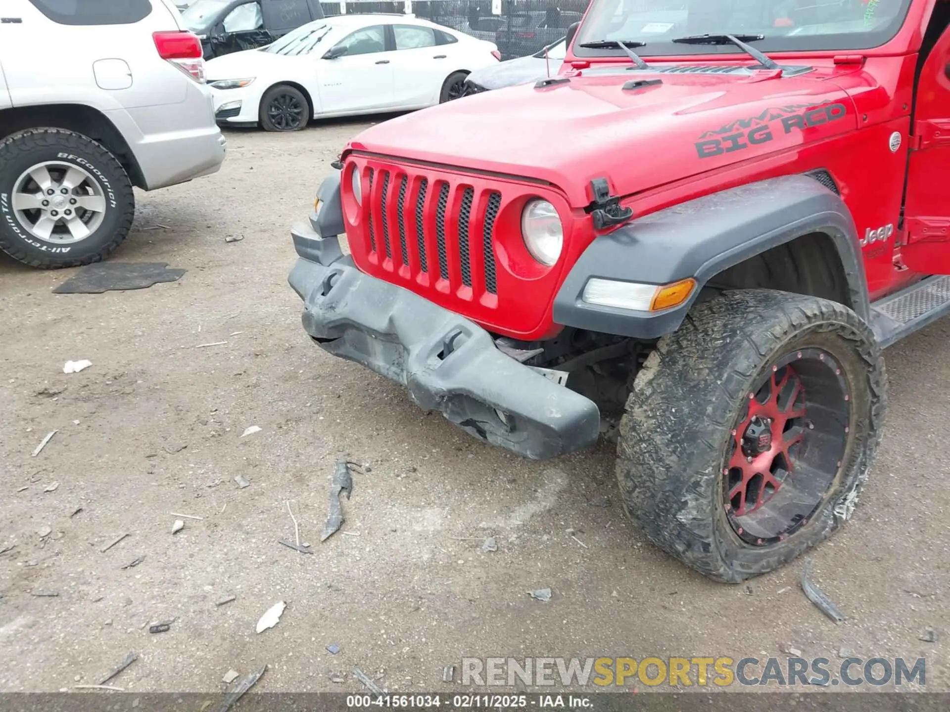 6 Photograph of a damaged car 1C4HJXDN8LW213889 JEEP WRANGLER UNLIMITED 2020
