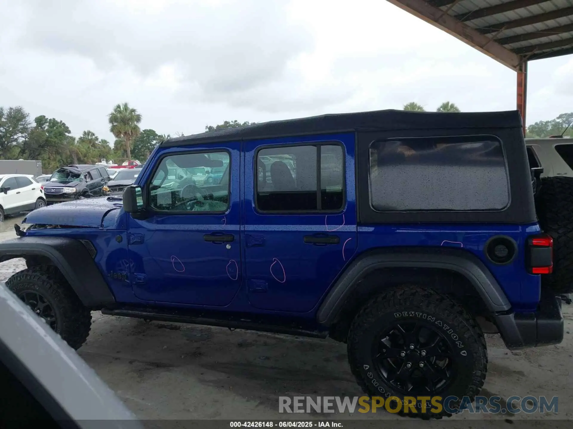 15 Photograph of a damaged car 1C4HJXDN8LW261392 JEEP WRANGLER UNLIMITED 2020