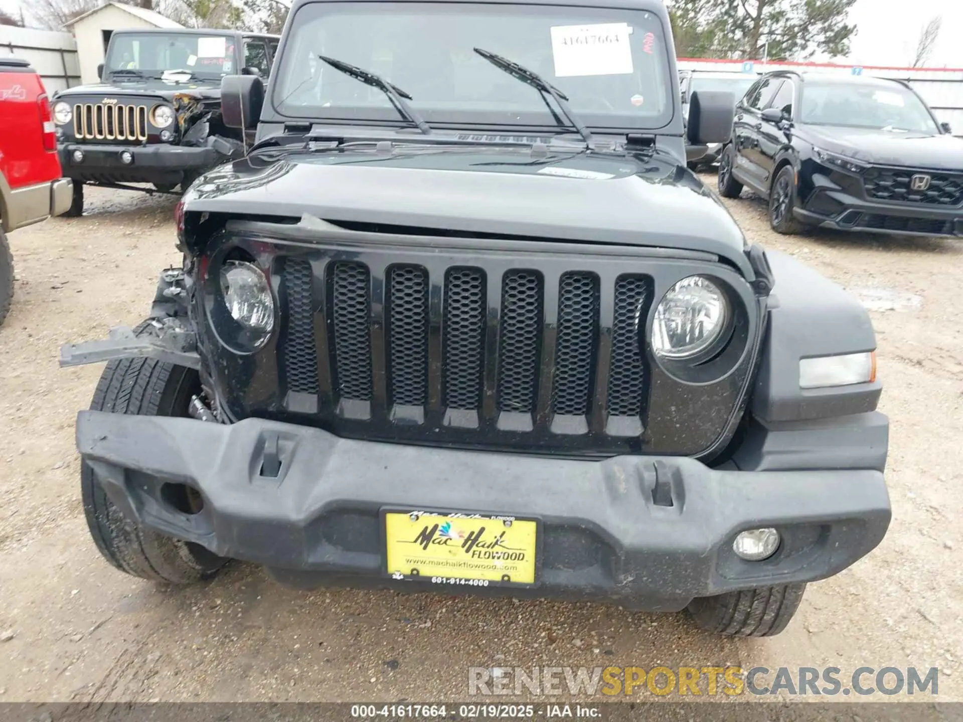 12 Photograph of a damaged car 1C4HJXDNXLW279876 JEEP WRANGLER UNLIMITED 2020