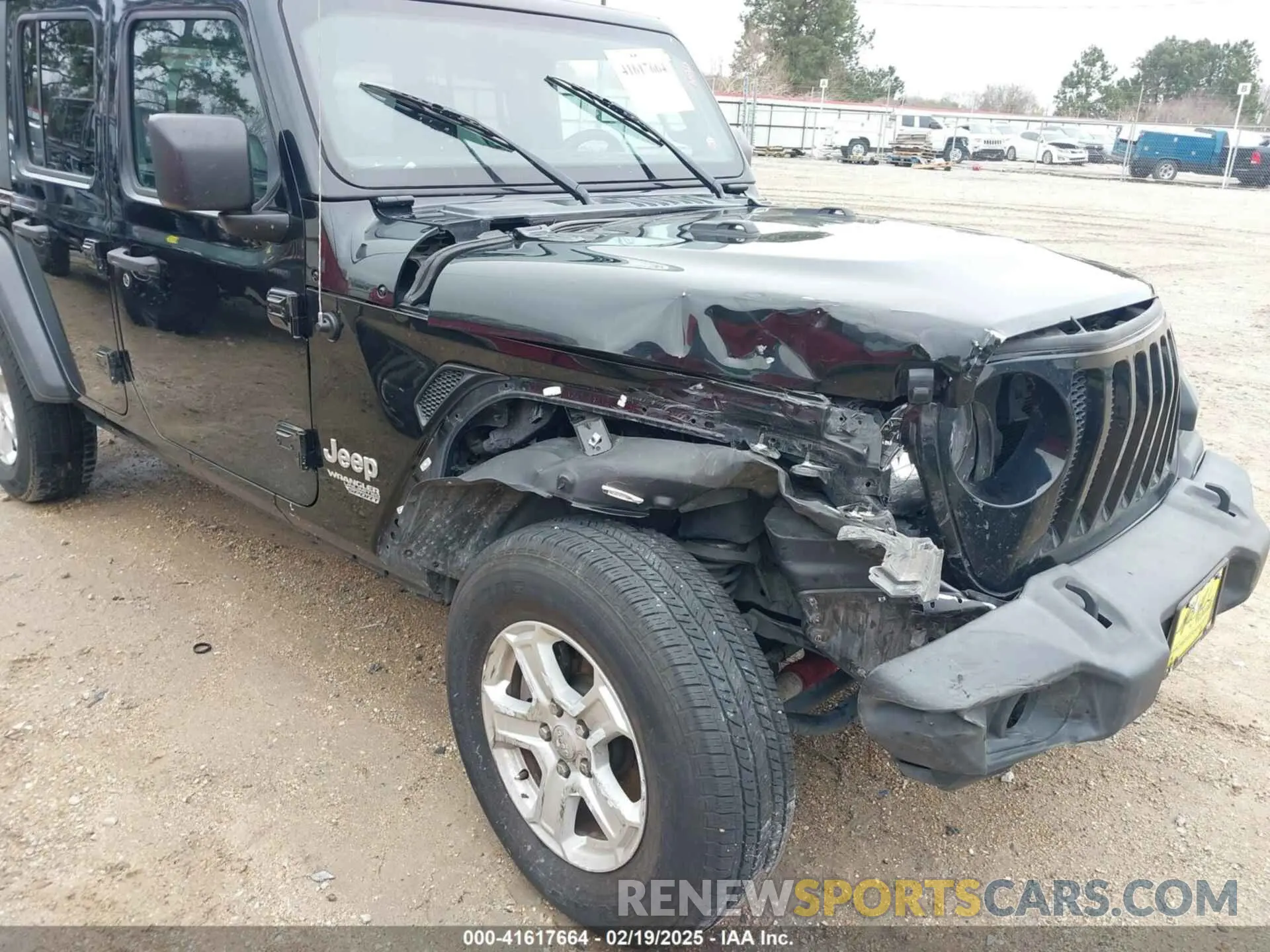 6 Photograph of a damaged car 1C4HJXDNXLW279876 JEEP WRANGLER UNLIMITED 2020