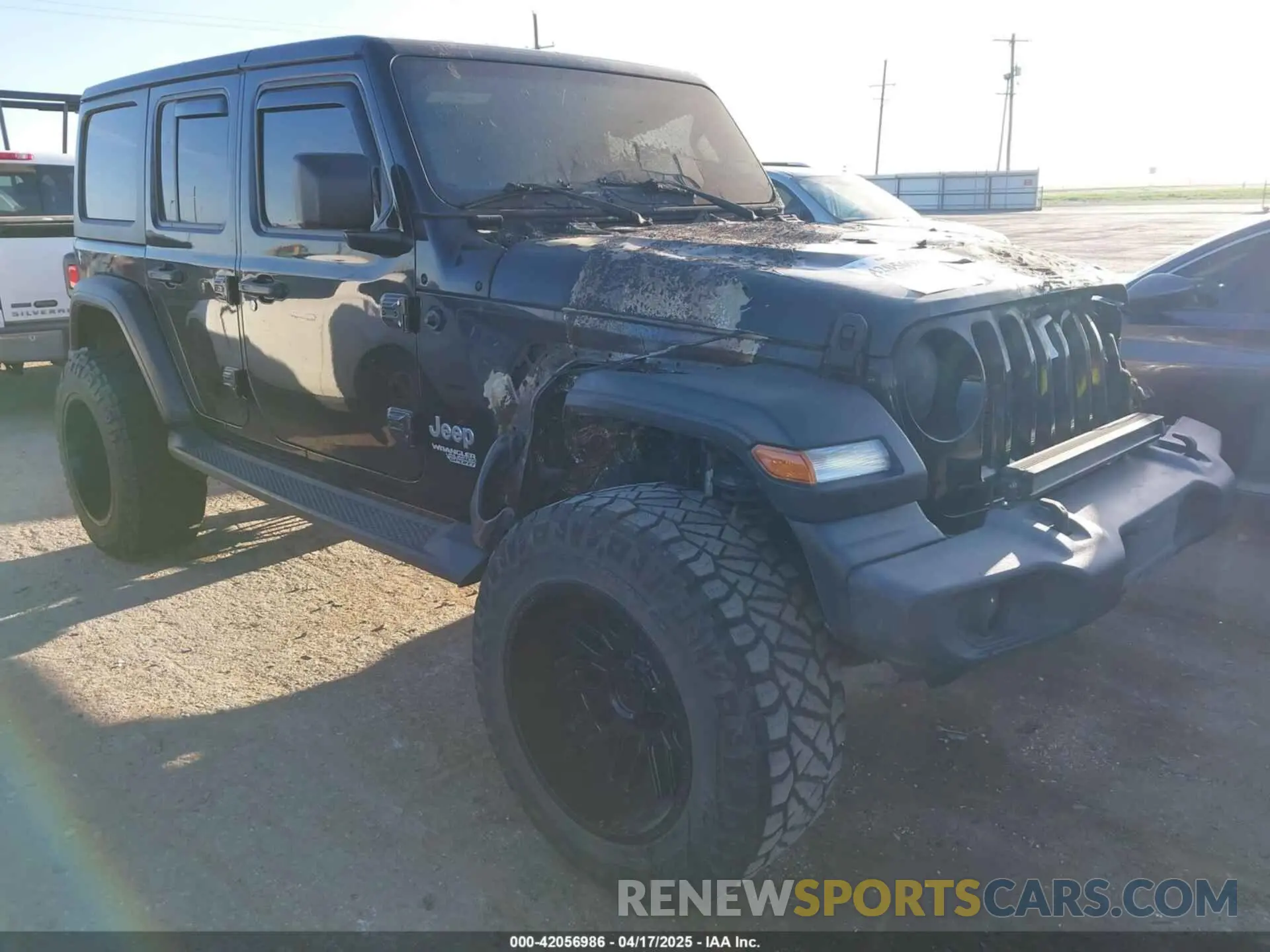 1 Photograph of a damaged car 1C4HJXDNXLW348677 JEEP WRANGLER UNLIMITED 2020