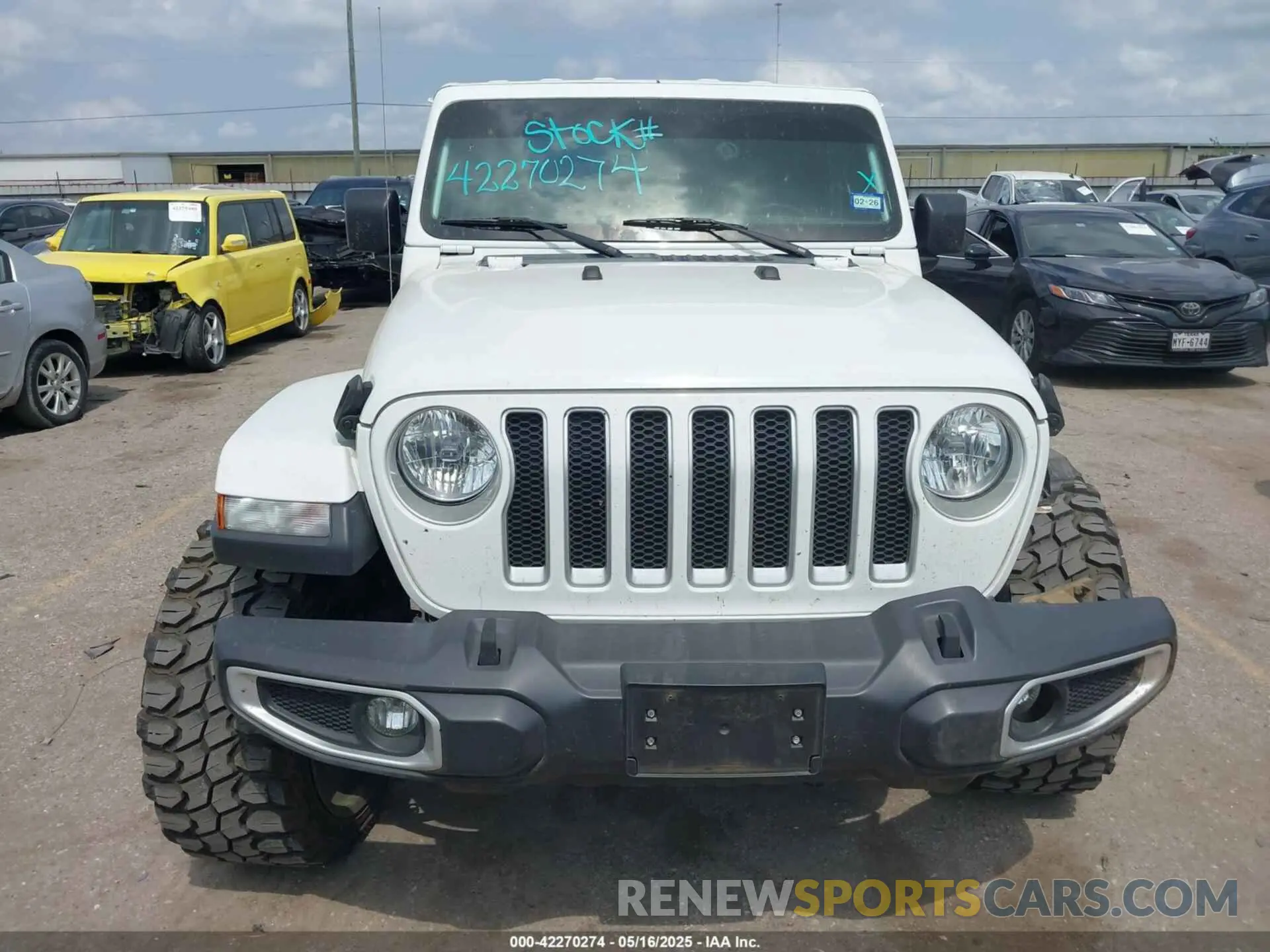 13 Photograph of a damaged car 1C4HJXEG2LW265227 JEEP WRANGLER UNLIMITED 2020