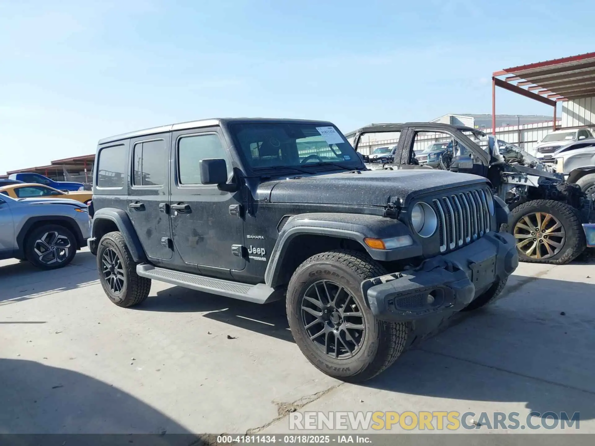 13 Photograph of a damaged car 1C4HJXEG2LW298373 JEEP WRANGLER UNLIMITED 2020