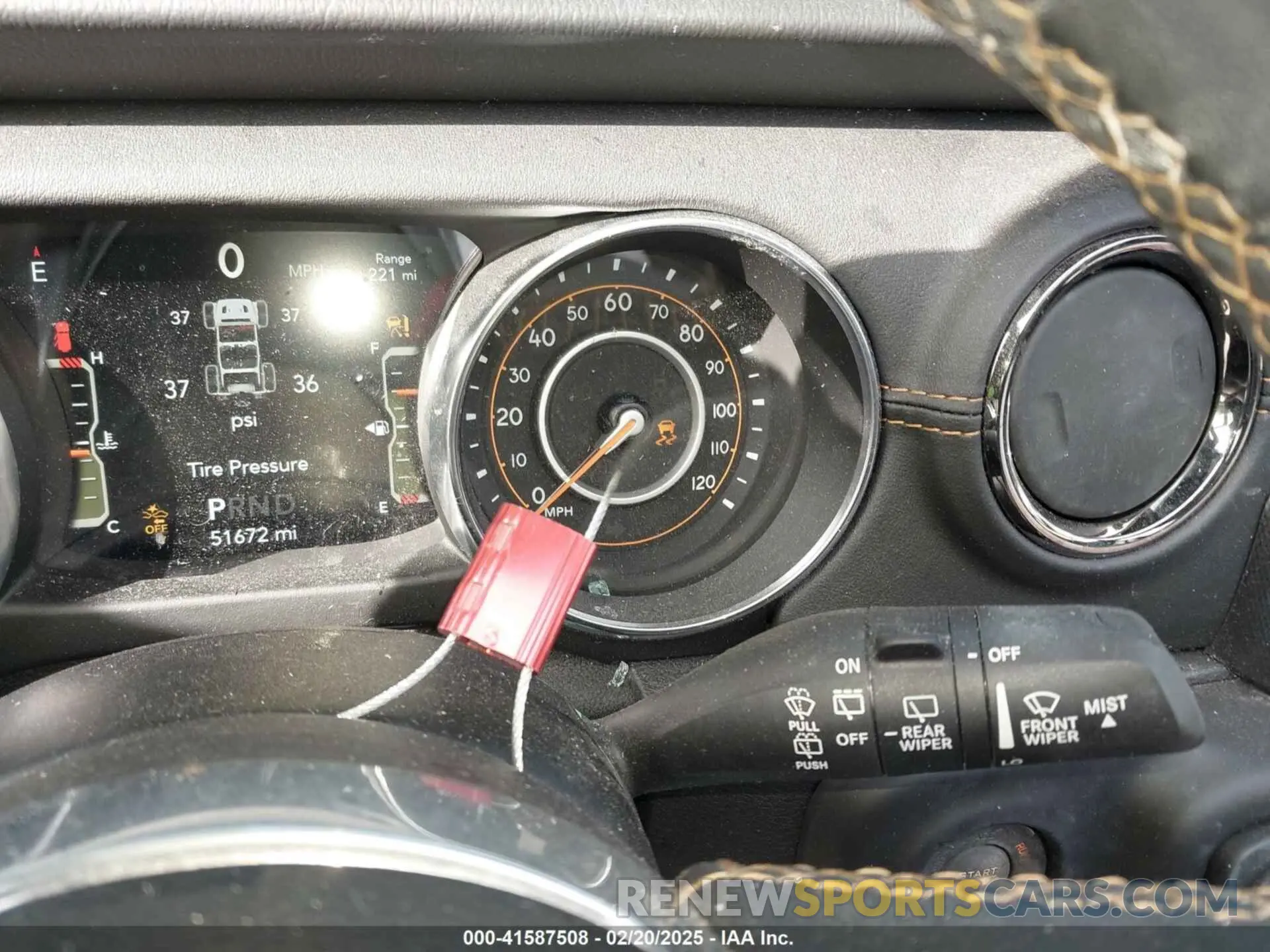 7 Photograph of a damaged car 1C4HJXEG8LW318626 JEEP WRANGLER UNLIMITED 2020