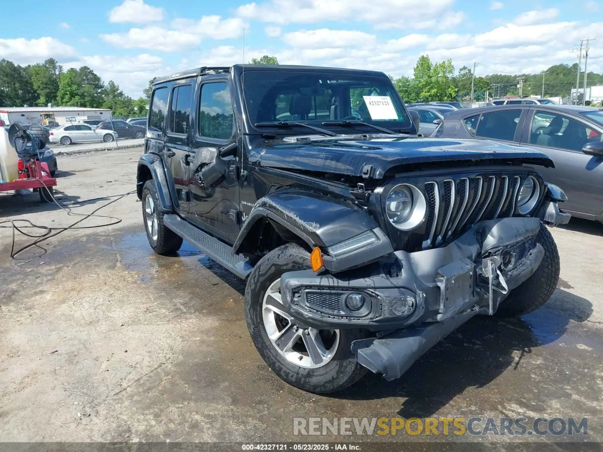 6 Photograph of a damaged car 1C4HJXEG9LW119763 JEEP WRANGLER UNLIMITED 2020