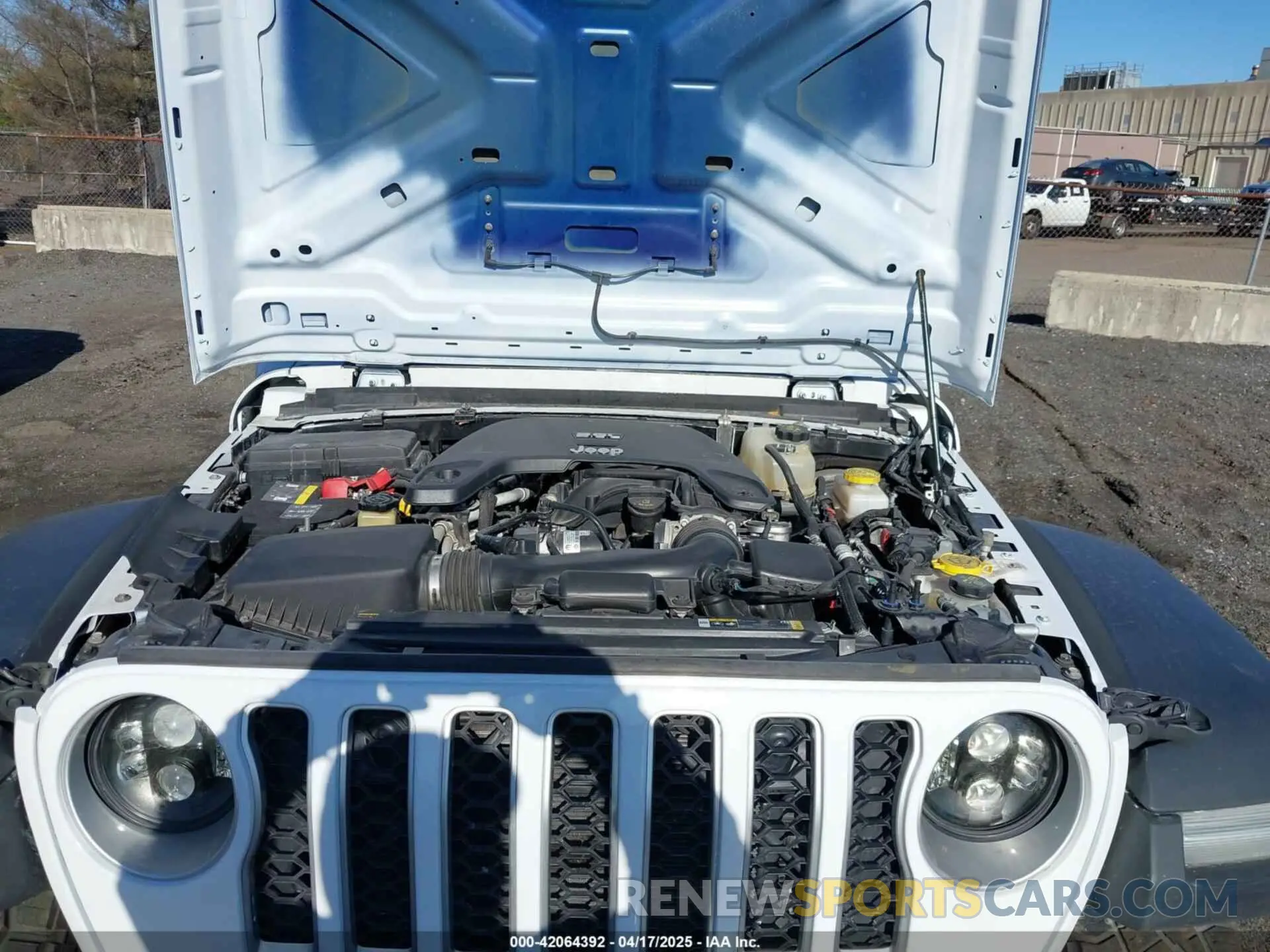 10 Photograph of a damaged car 1C4HJXEGXLW118444 JEEP WRANGLER UNLIMITED 2020