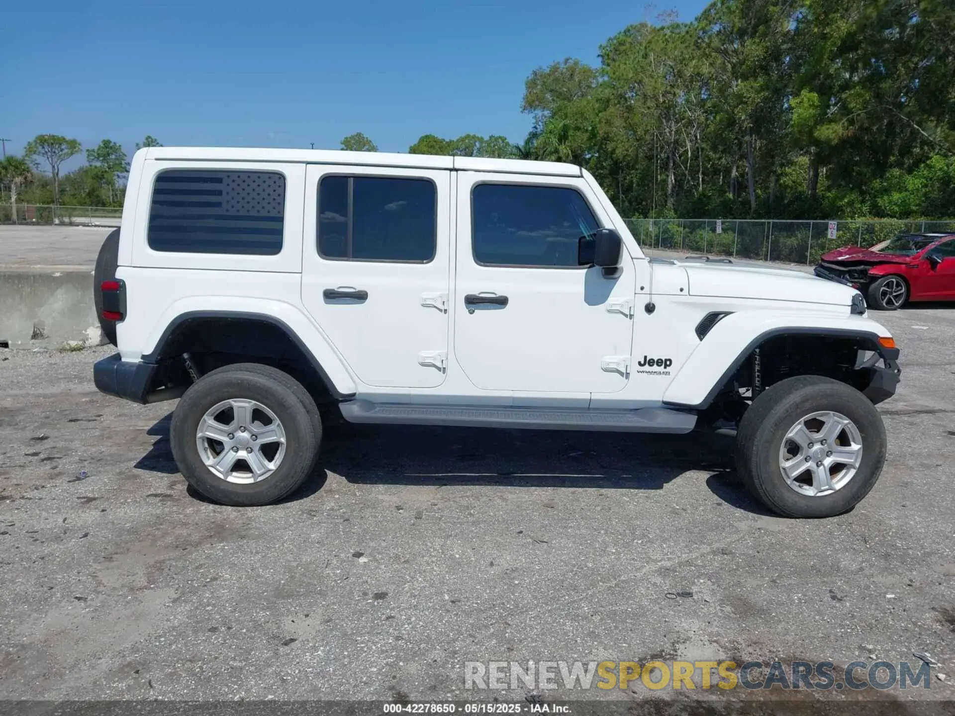 14 Photograph of a damaged car 1C4HJXEN1LW104950 JEEP WRANGLER UNLIMITED 2020