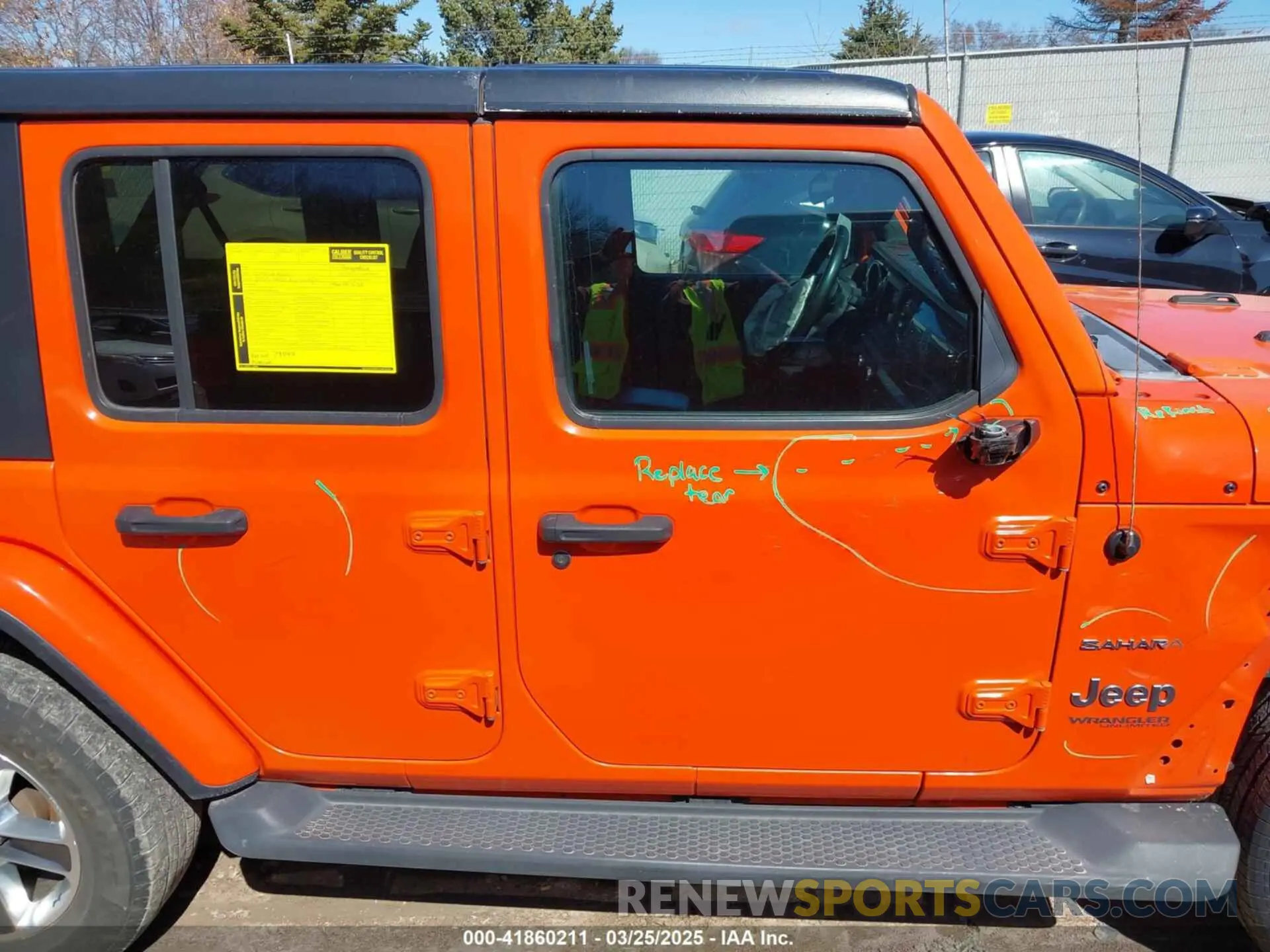 14 Photograph of a damaged car 1C4HJXEN1LW114443 JEEP WRANGLER UNLIMITED 2020