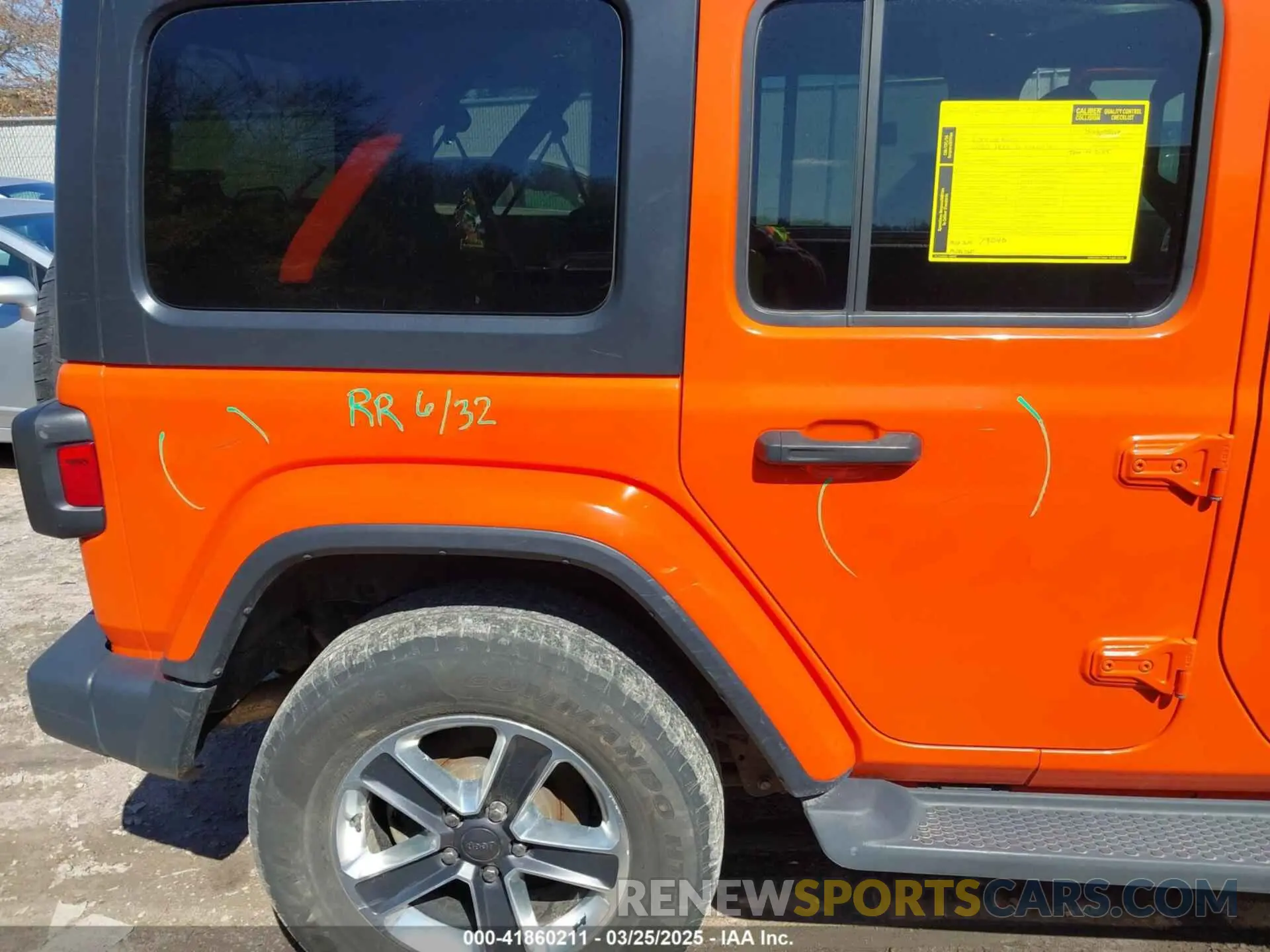 20 Photograph of a damaged car 1C4HJXEN1LW114443 JEEP WRANGLER UNLIMITED 2020