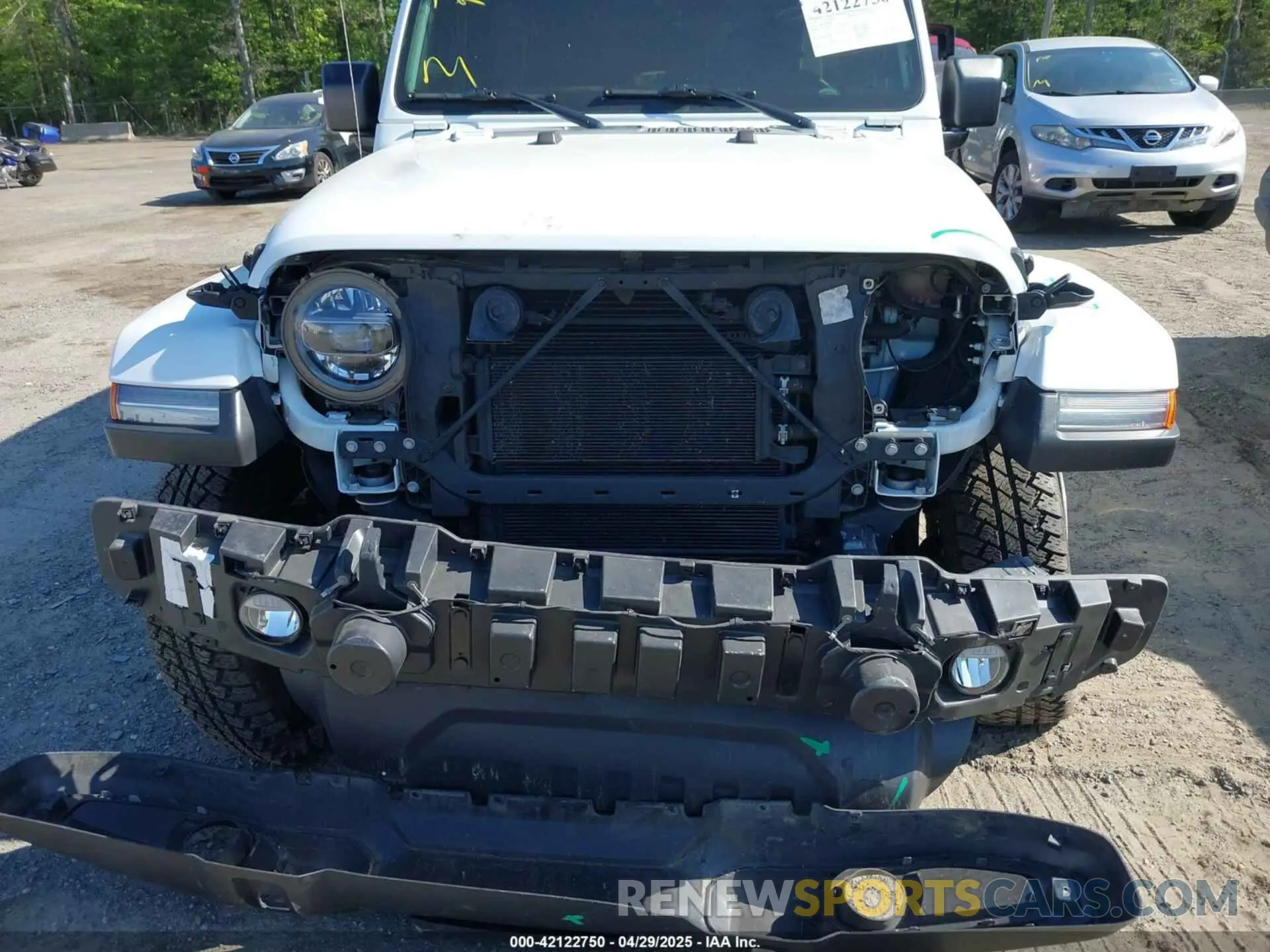 6 Photograph of a damaged car 1C4HJXEN1LW152769 JEEP WRANGLER UNLIMITED 2020