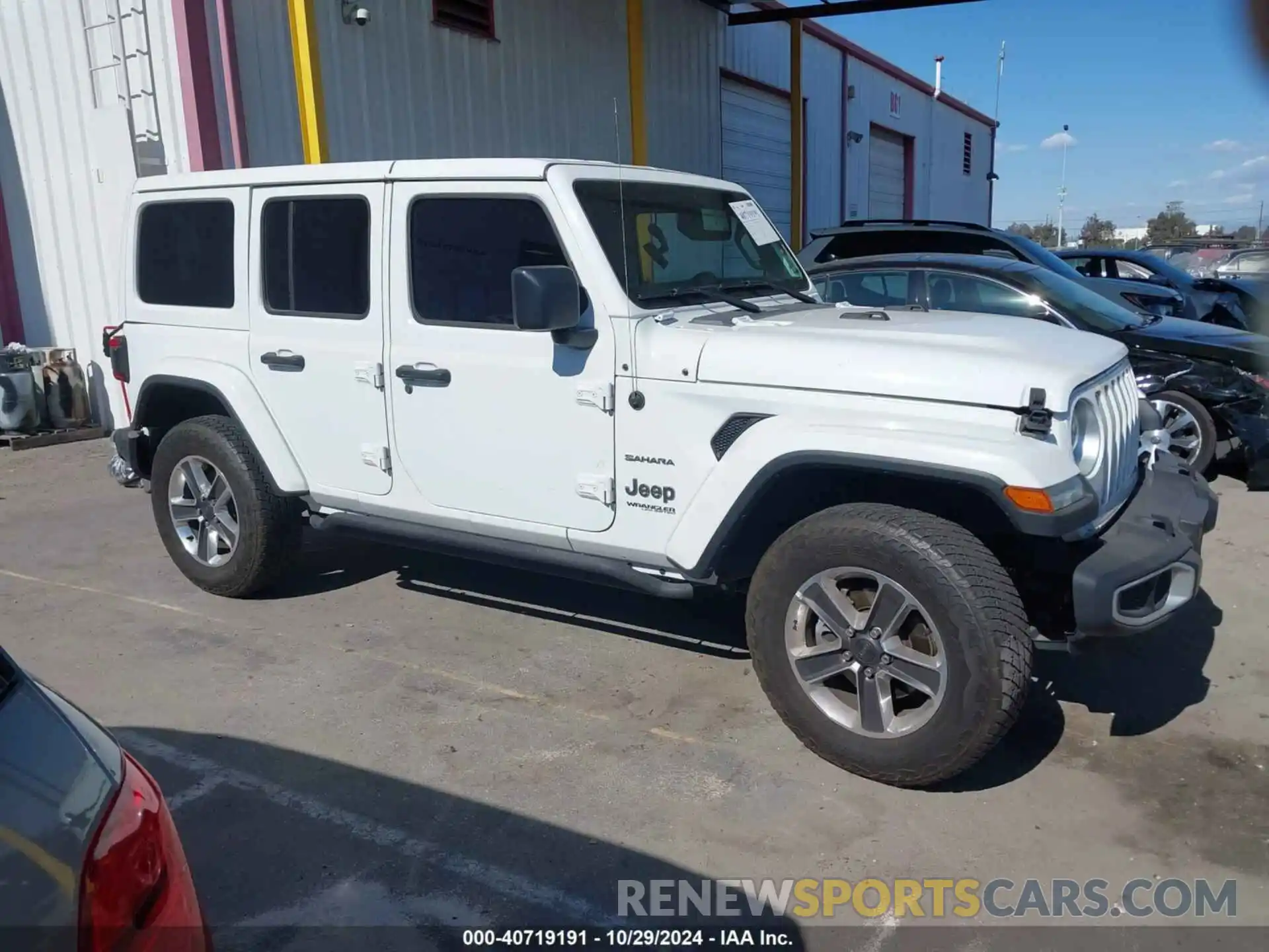 13 Photograph of a damaged car 1C4HJXEN2LW203406 JEEP WRANGLER UNLIMITED 2020