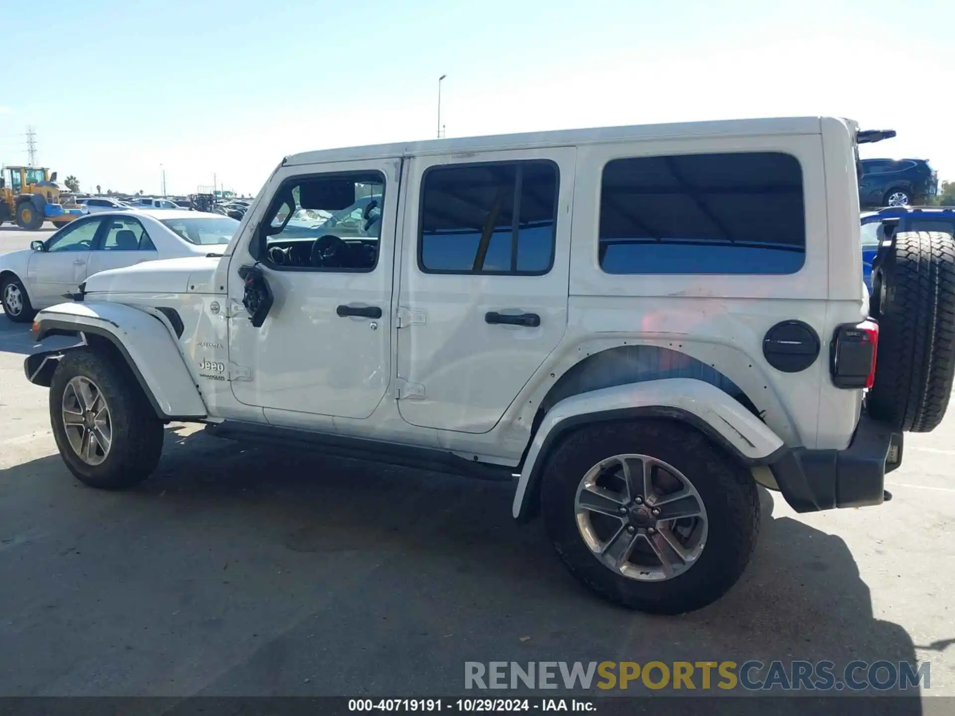 14 Photograph of a damaged car 1C4HJXEN2LW203406 JEEP WRANGLER UNLIMITED 2020