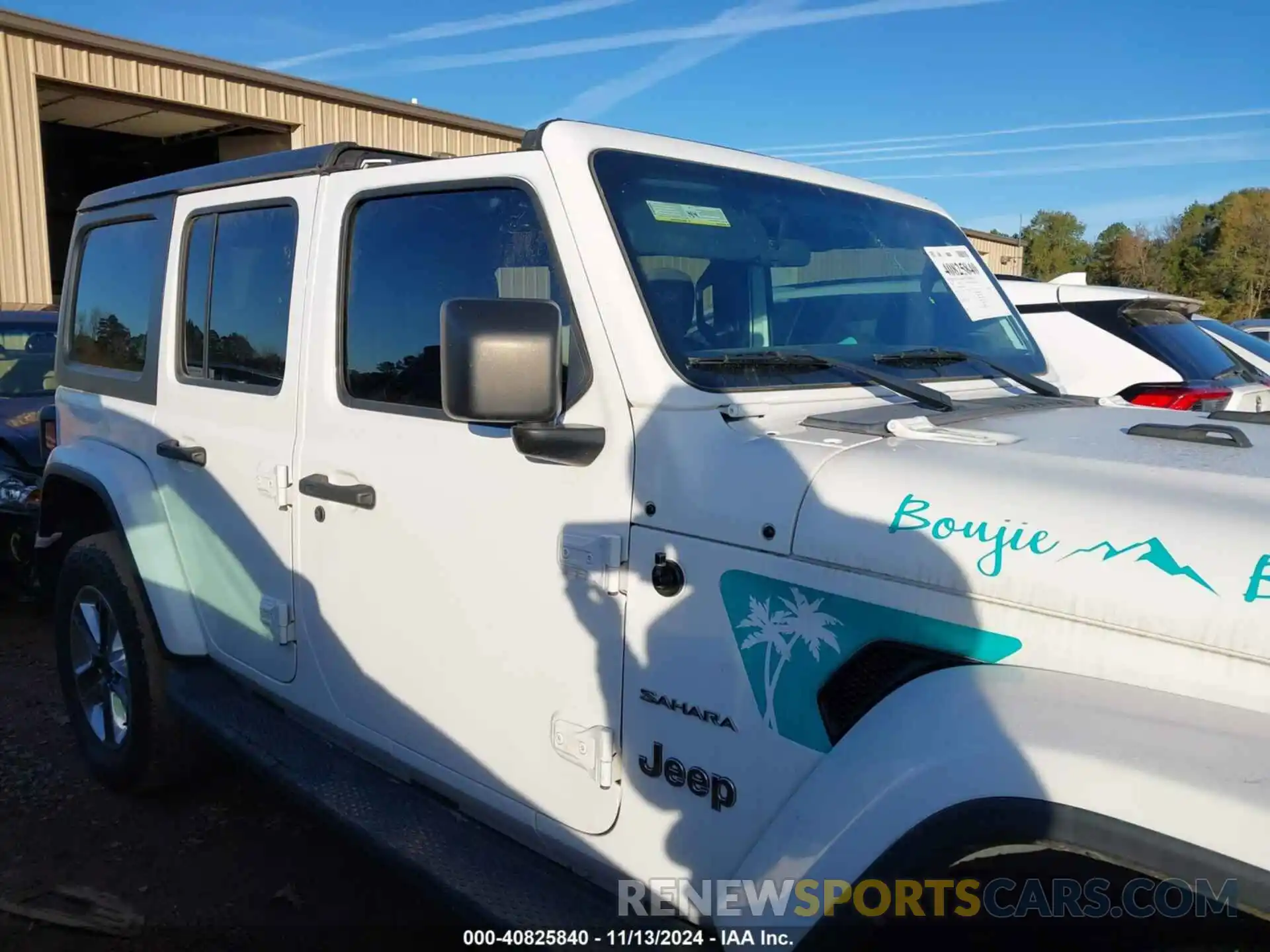 13 Photograph of a damaged car 1C4HJXEN2LW267929 JEEP WRANGLER UNLIMITED 2020