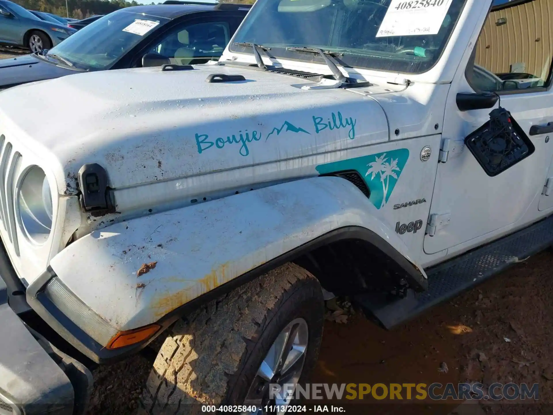 6 Photograph of a damaged car 1C4HJXEN2LW267929 JEEP WRANGLER UNLIMITED 2020