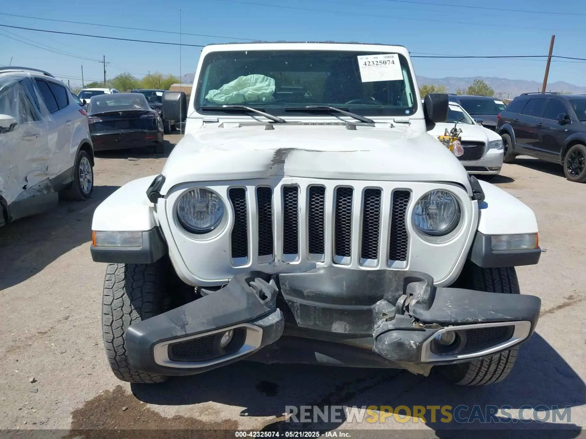 12 Photograph of a damaged car 1C4HJXEN3LW159867 JEEP WRANGLER UNLIMITED 2020