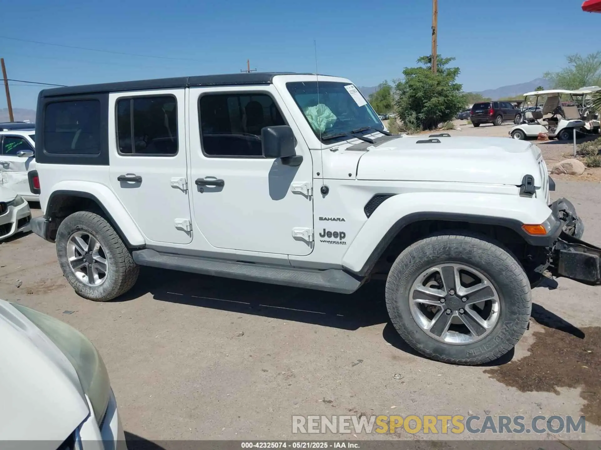 13 Photograph of a damaged car 1C4HJXEN3LW159867 JEEP WRANGLER UNLIMITED 2020