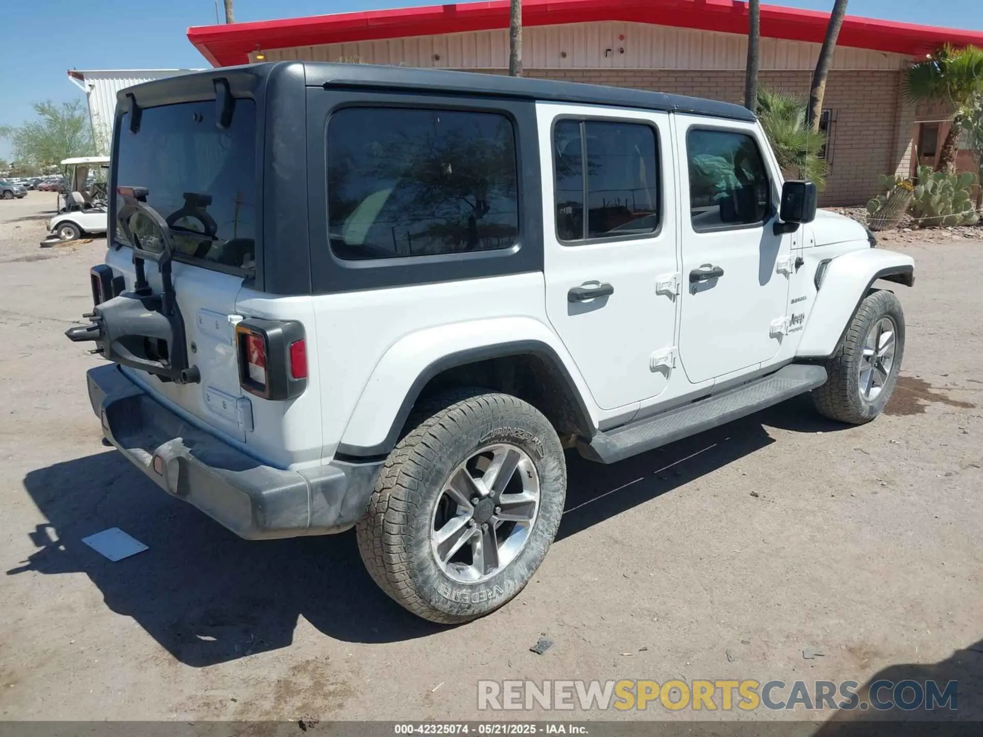 4 Photograph of a damaged car 1C4HJXEN3LW159867 JEEP WRANGLER UNLIMITED 2020