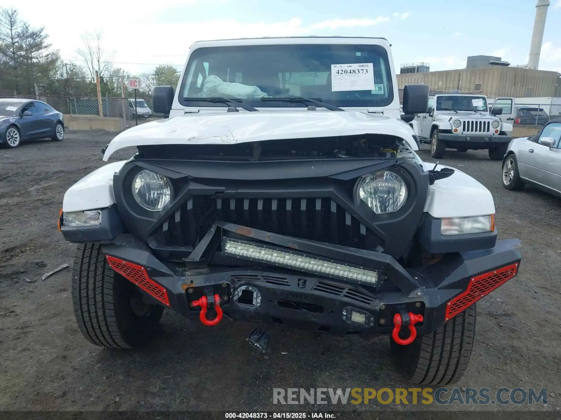 6 Photograph of a damaged car 1C4HJXEN3LW164986 JEEP WRANGLER UNLIMITED 2020