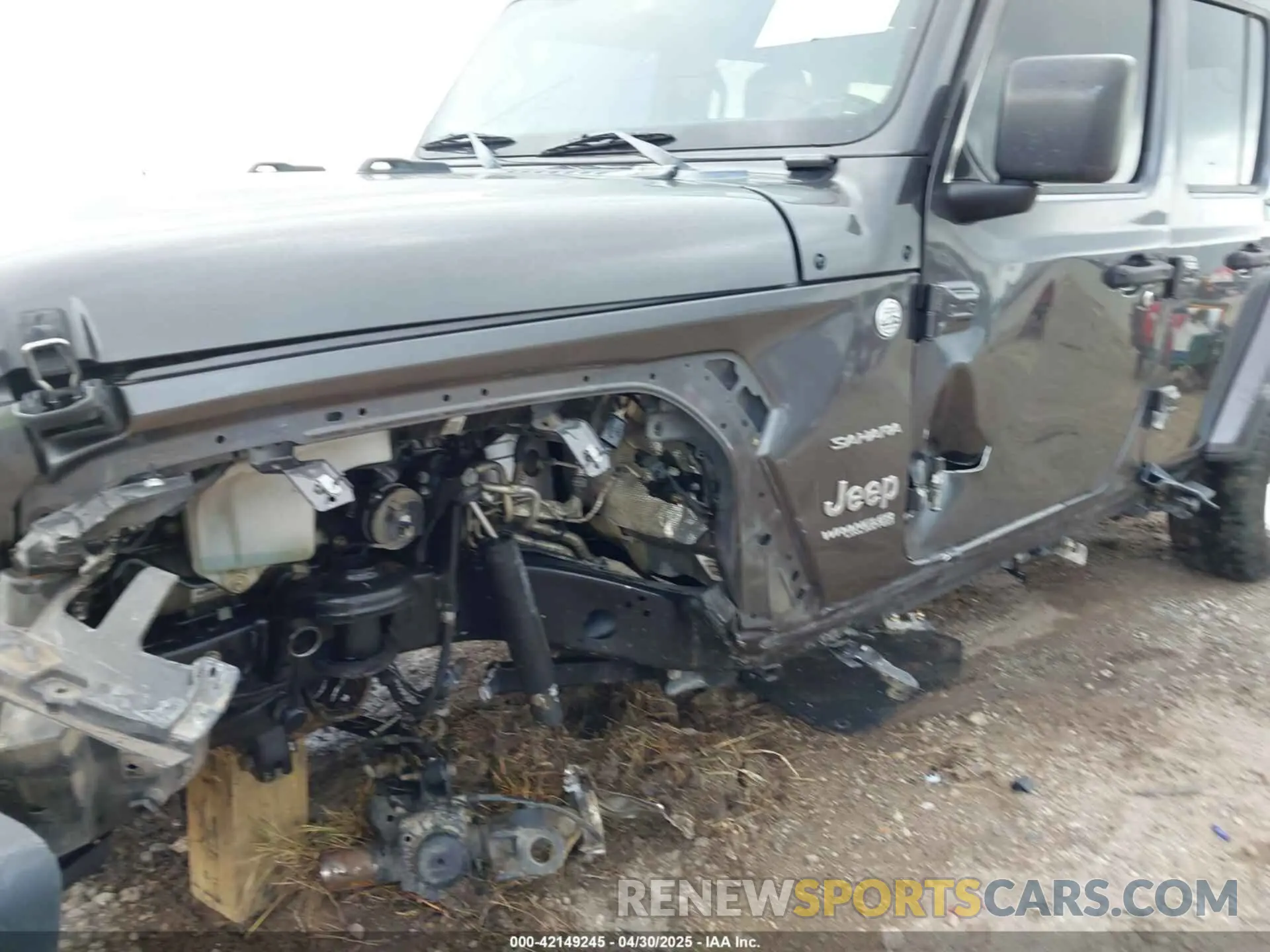 6 Photograph of a damaged car 1C4HJXEN5LW114266 JEEP WRANGLER UNLIMITED 2020