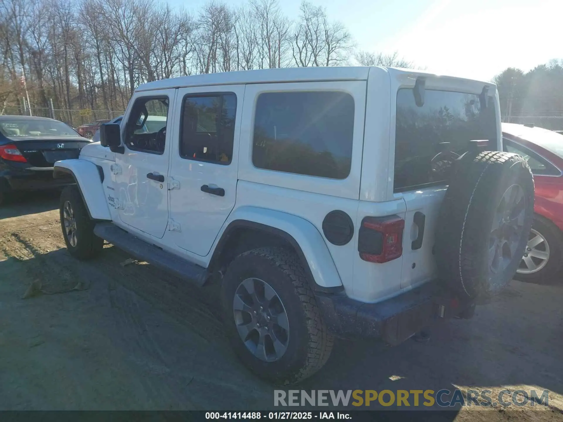 3 Photograph of a damaged car 1C4HJXEN5LW194815 JEEP WRANGLER UNLIMITED 2020